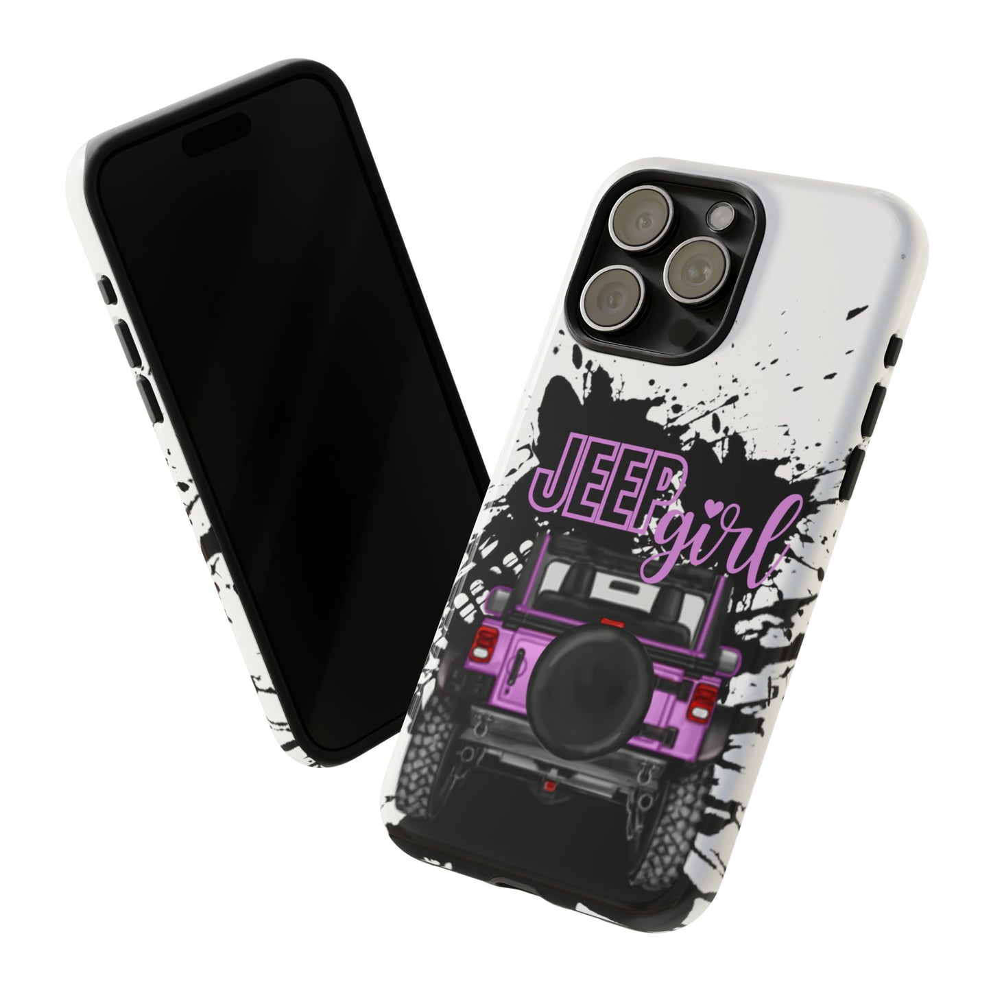 Off Road Girl Pink Tough Cases