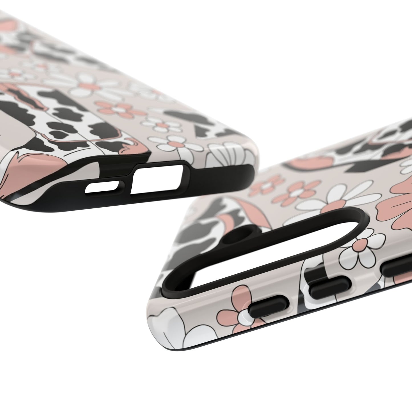 Western Flower Protective Phone Case for Google, Iphone and Samsung Phones