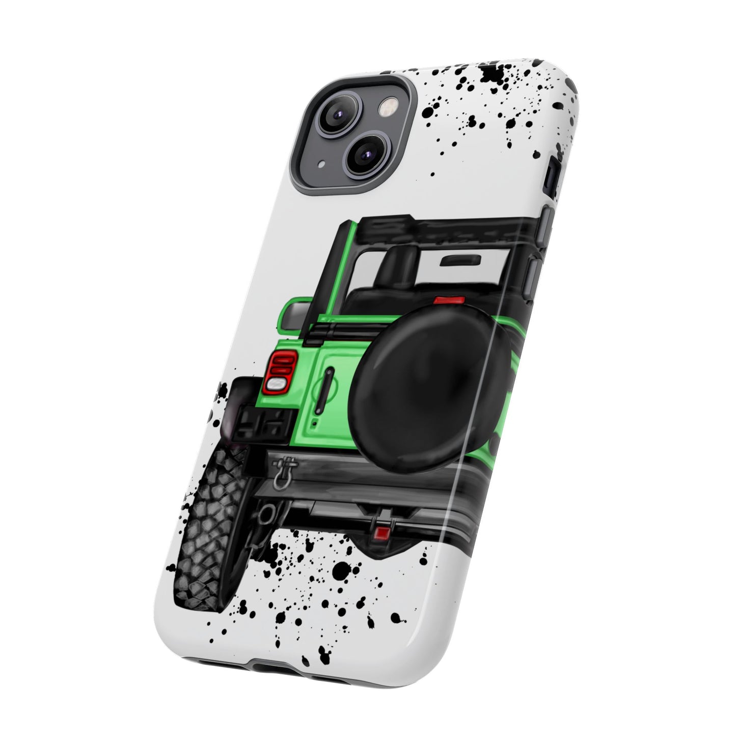 Off Road Life Green Protective Case for Iphone, Google and Samsung