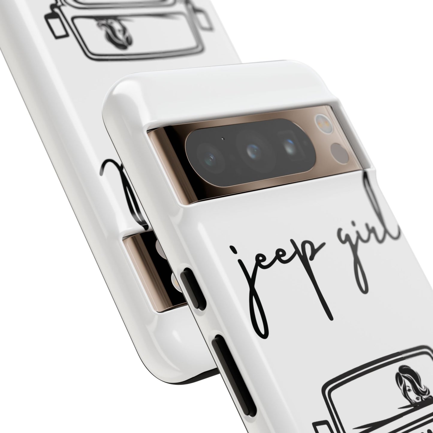 CJ Jeep Girl Phone Case