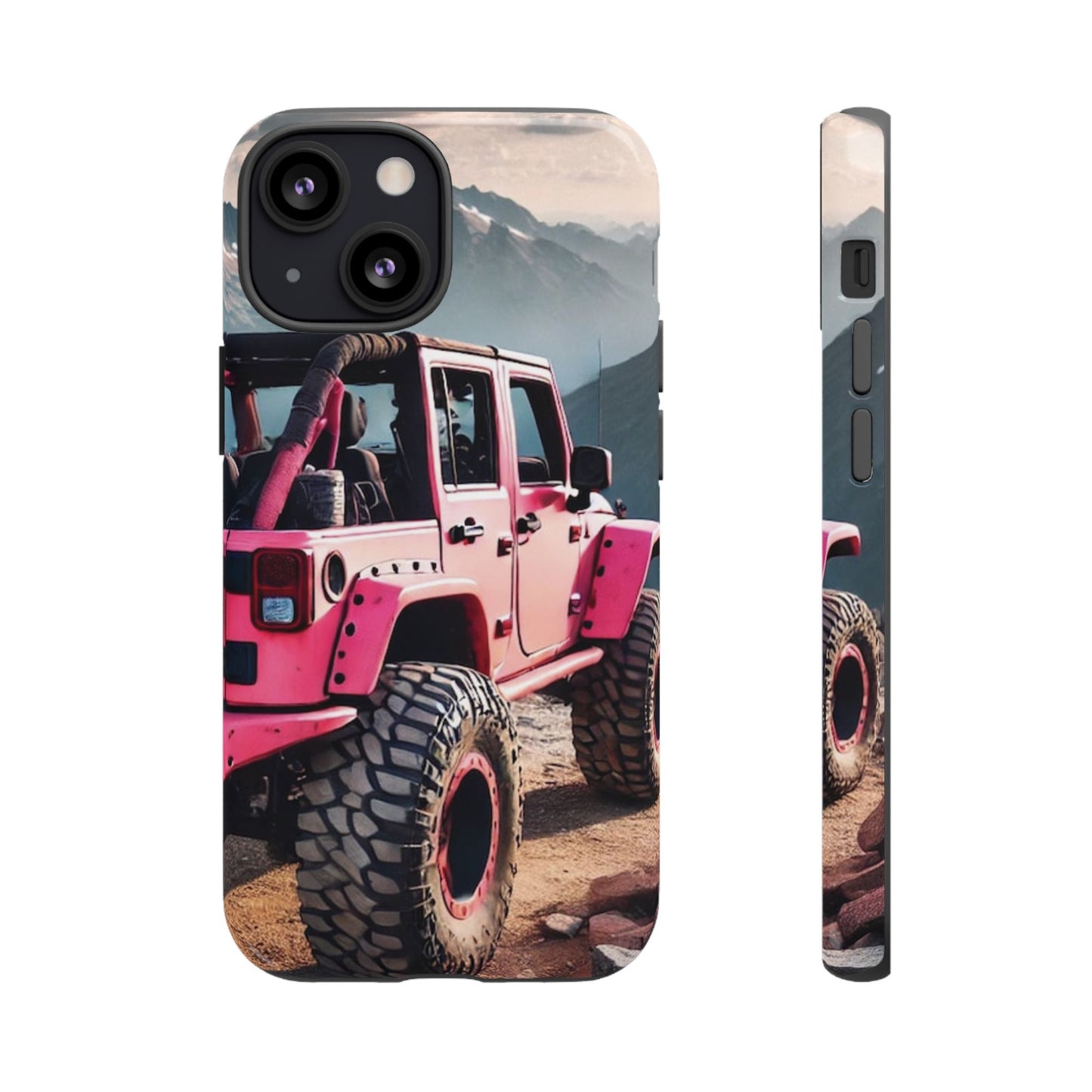 Pink Off Road Girl Phone Case