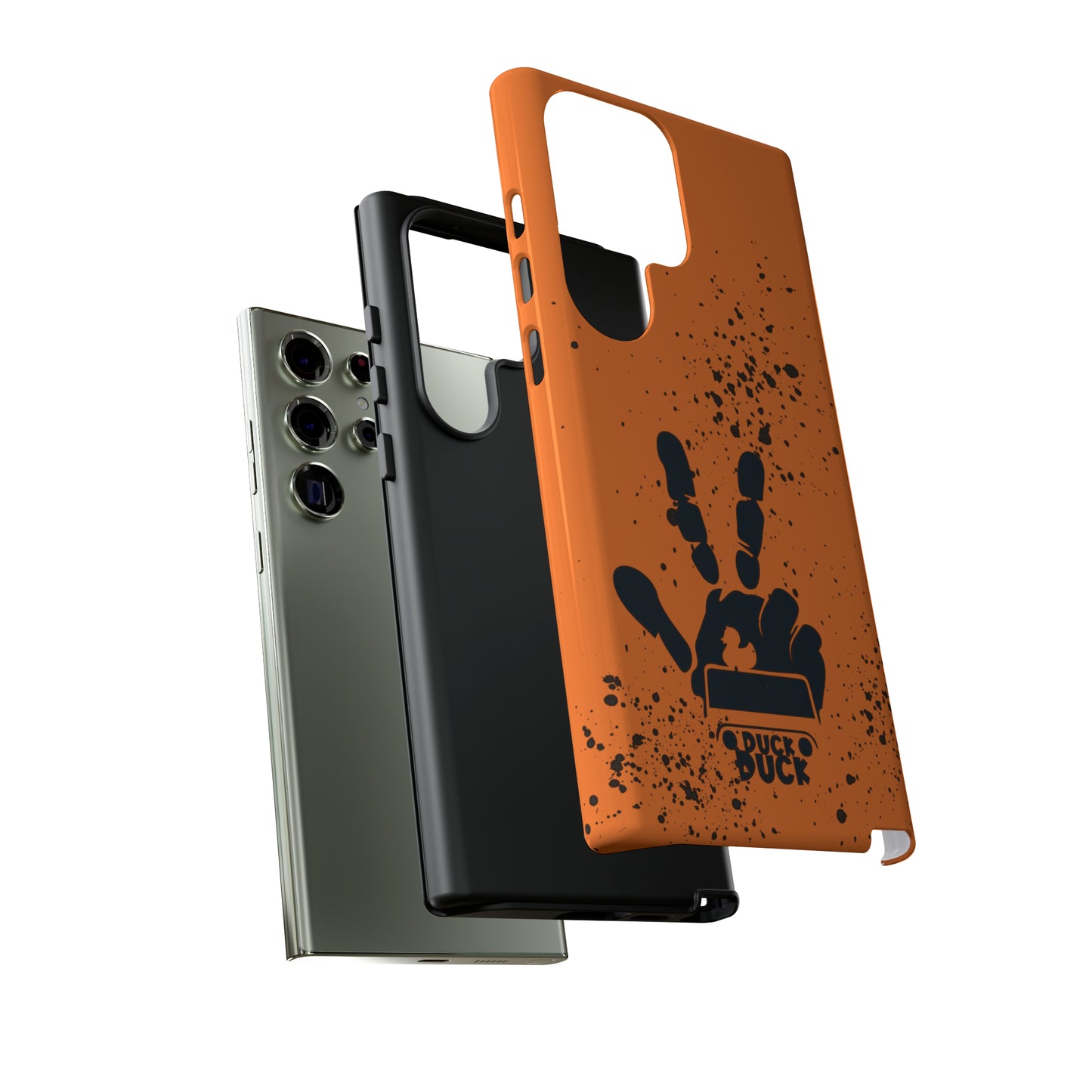 Duck Duck Orange Protective Phone Case for IPhone, Samsung and Google Phones