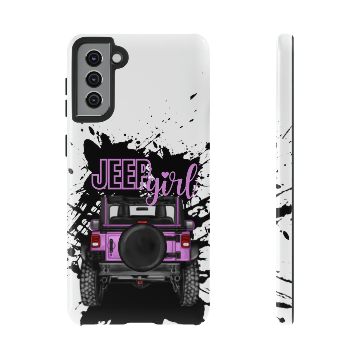 Off Road Girl Pink Tough Cases