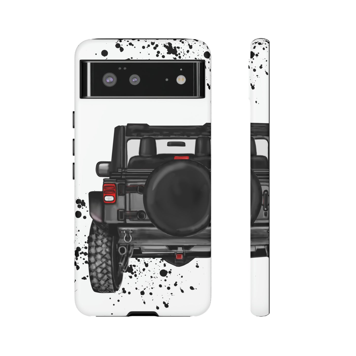 Off Road Life Charcoal Grey Protective Case for Iphone, Google and Samsung