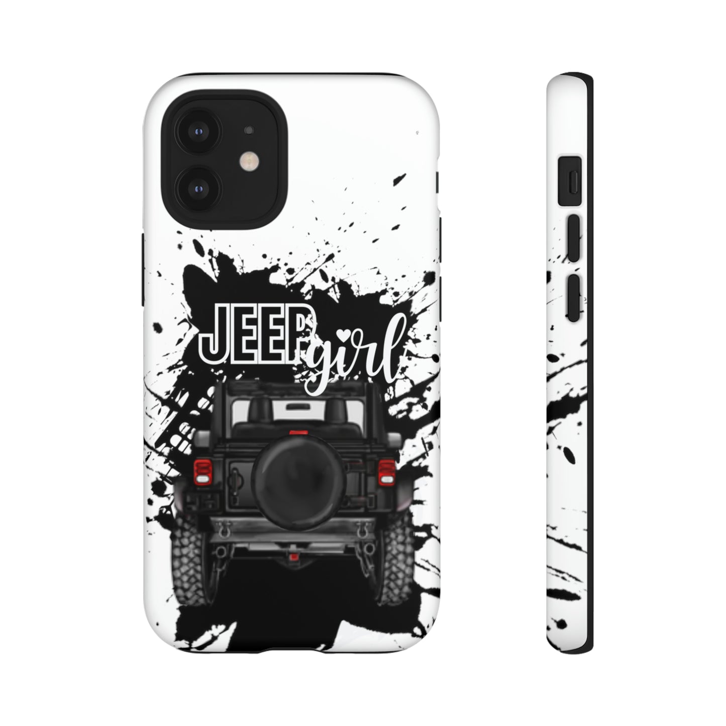 Off Road Girl Black Tough Cases