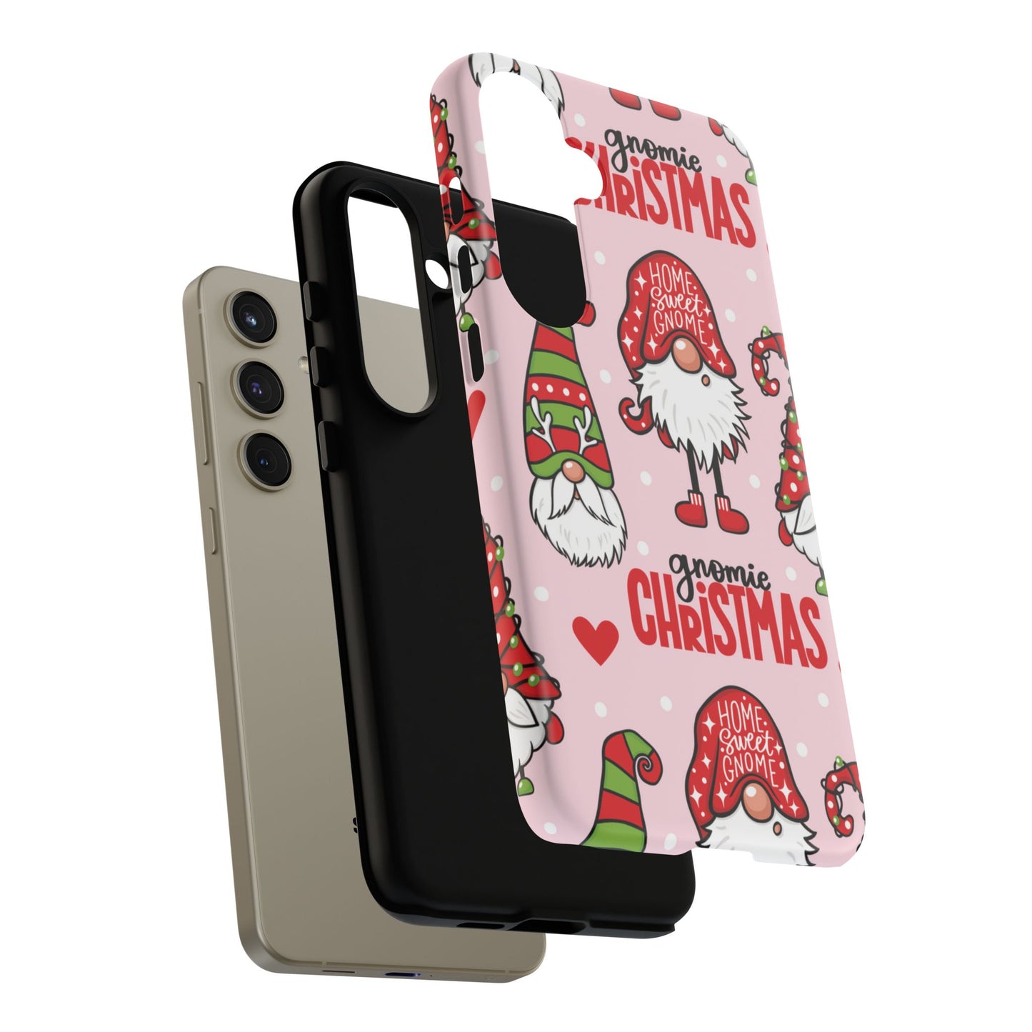 Gnomie Christmas Wrangler Protective Phone Case for Iphone, Samsung and Google Phones