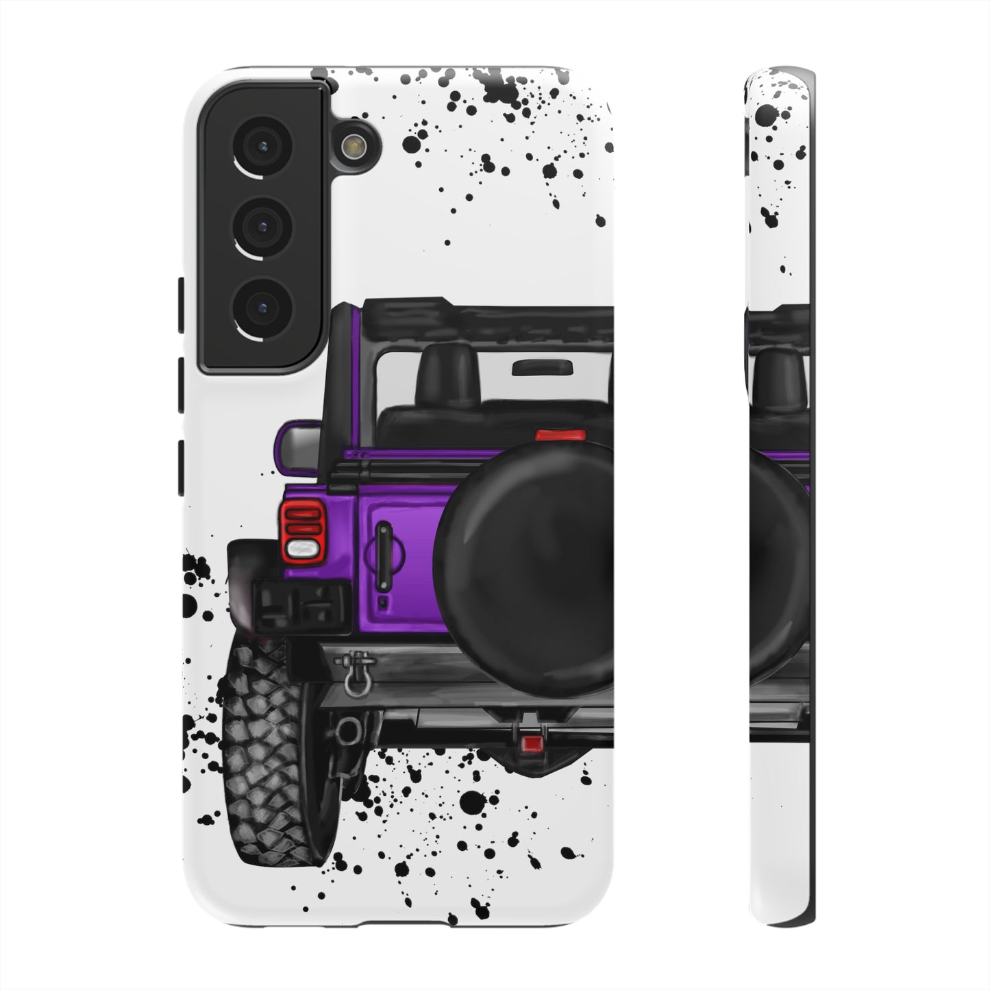 Off Road Life Purple Protective Case for Iphone, Google and Samsung