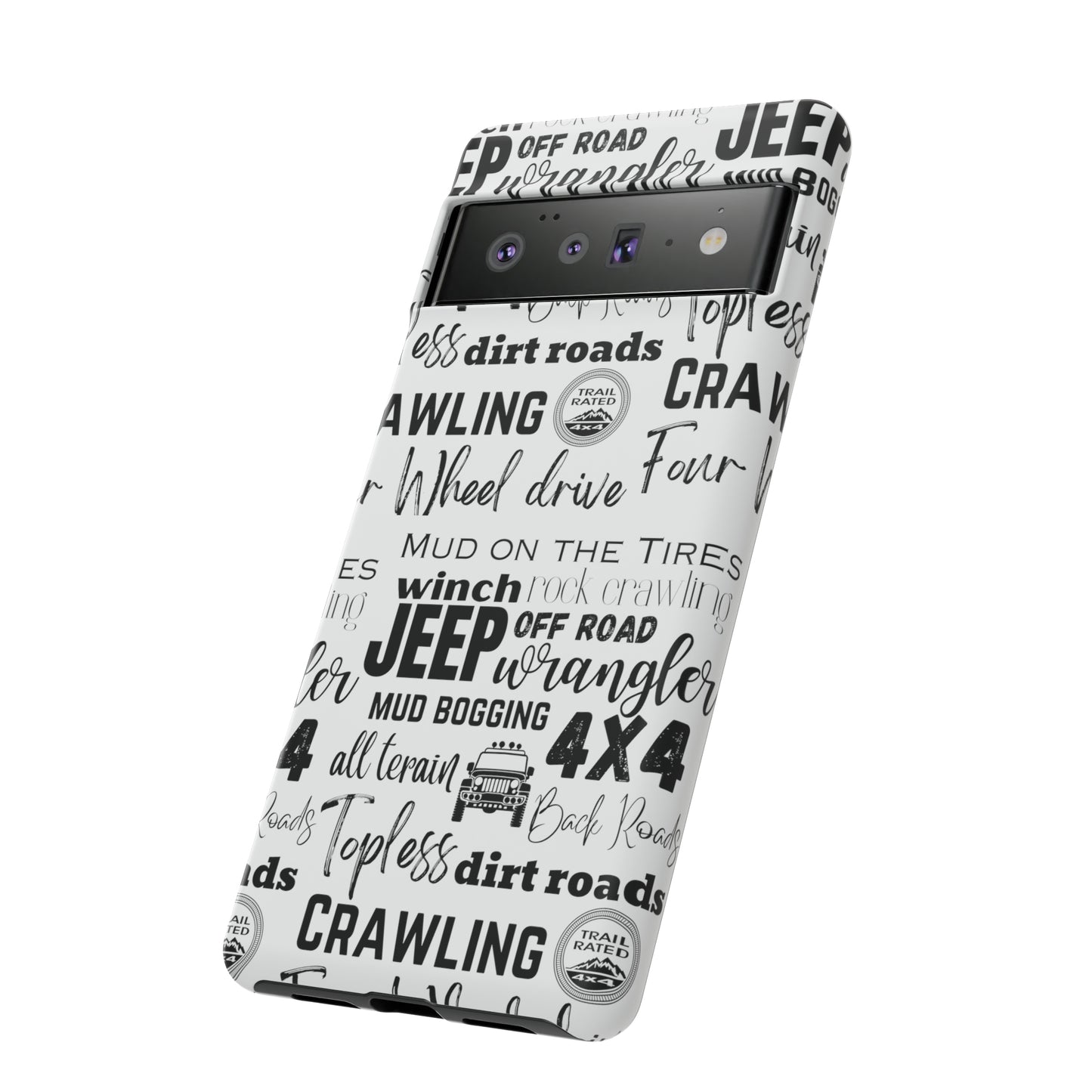 Off Road Subway Art Protective Phone Case for Iphone, Samsung and Google Phones