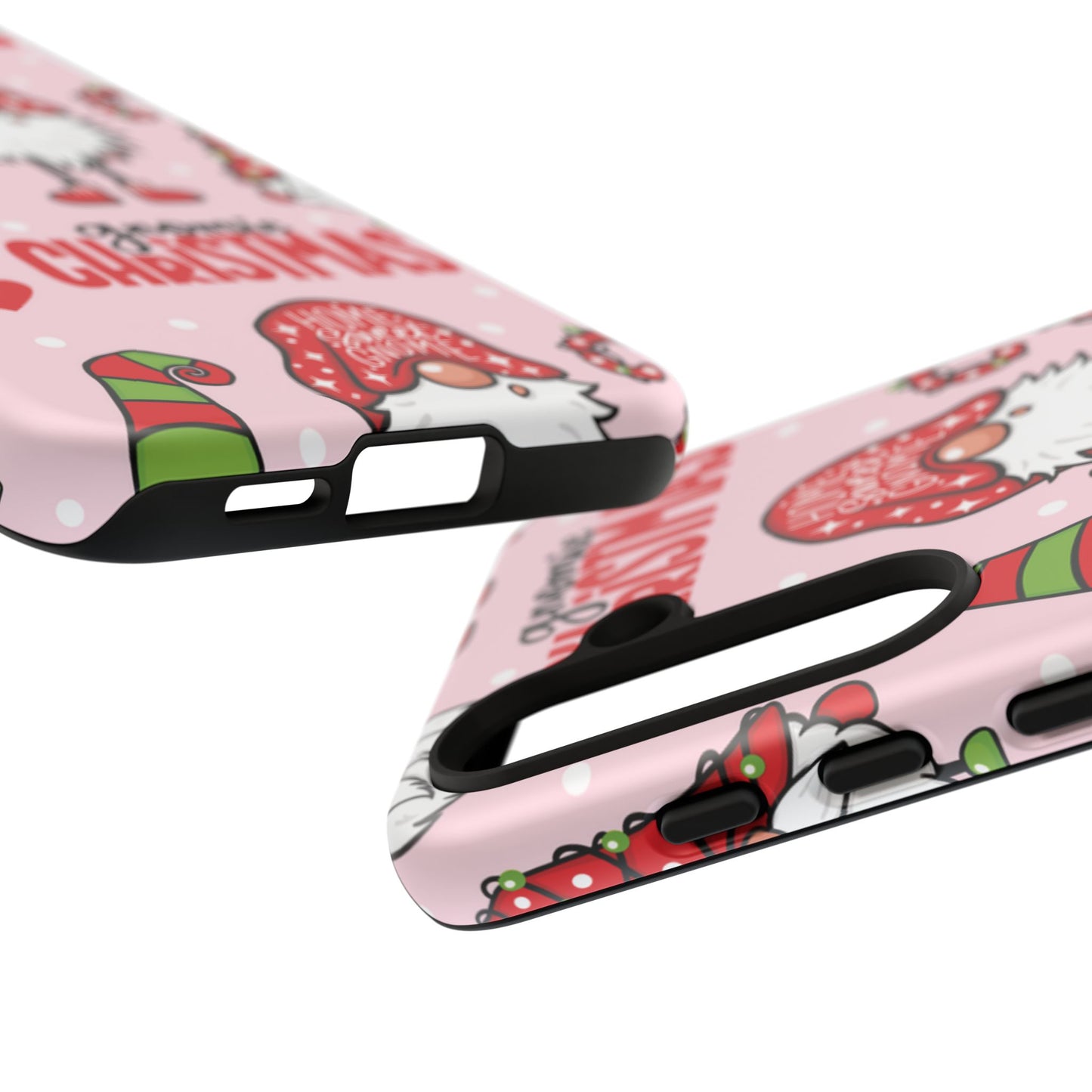 Gnomie Christmas Wrangler Protective Phone Case for Iphone, Samsung and Google Phones