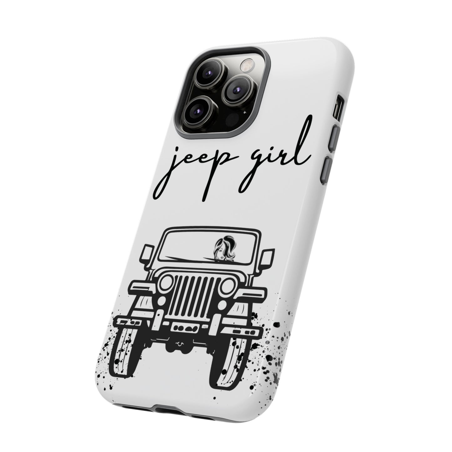 CJ Jeep Girl Phone Case