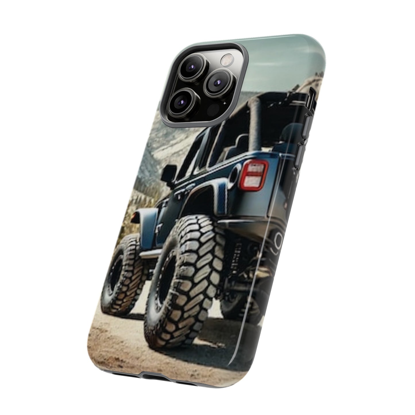 Blue Jeep Protective Phone Case