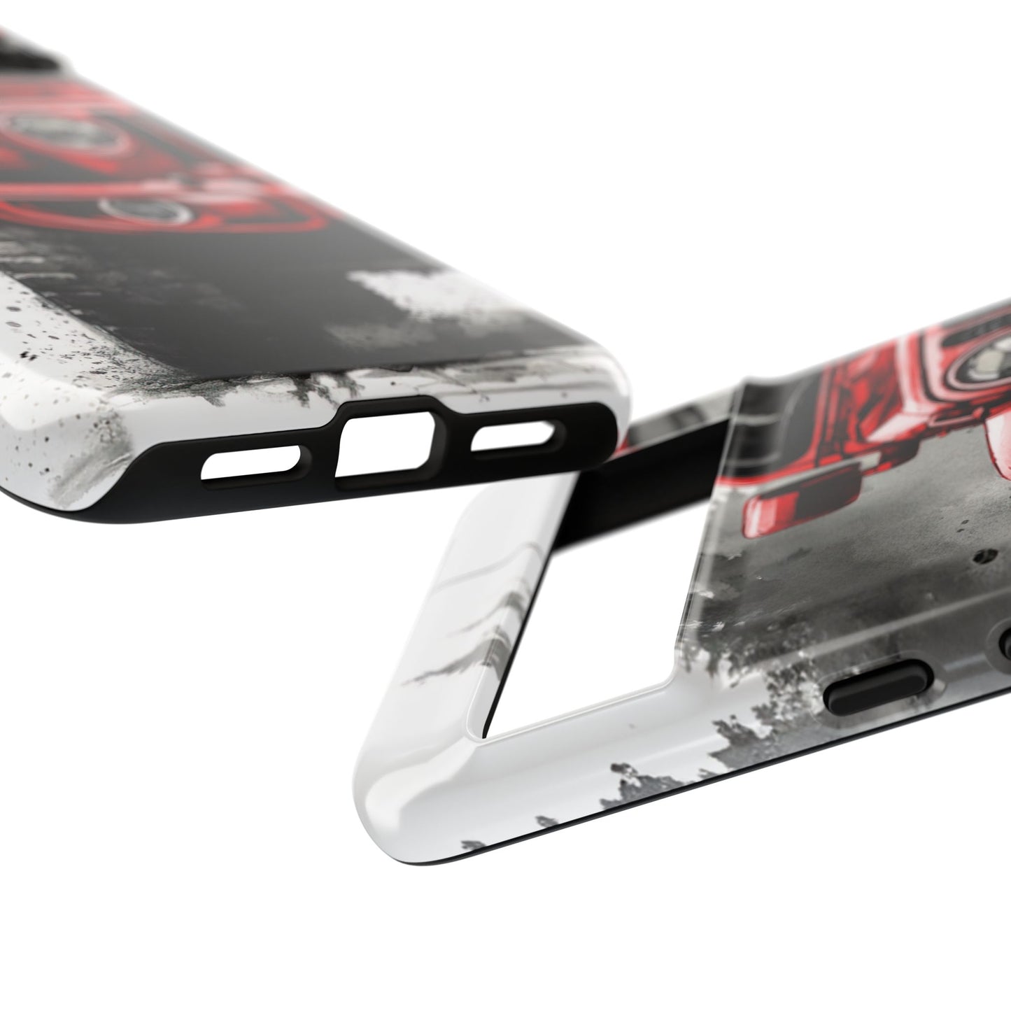 Off Road Love Red Wrangler Protective Phone Case for Iphone, Samsung and Google Phones