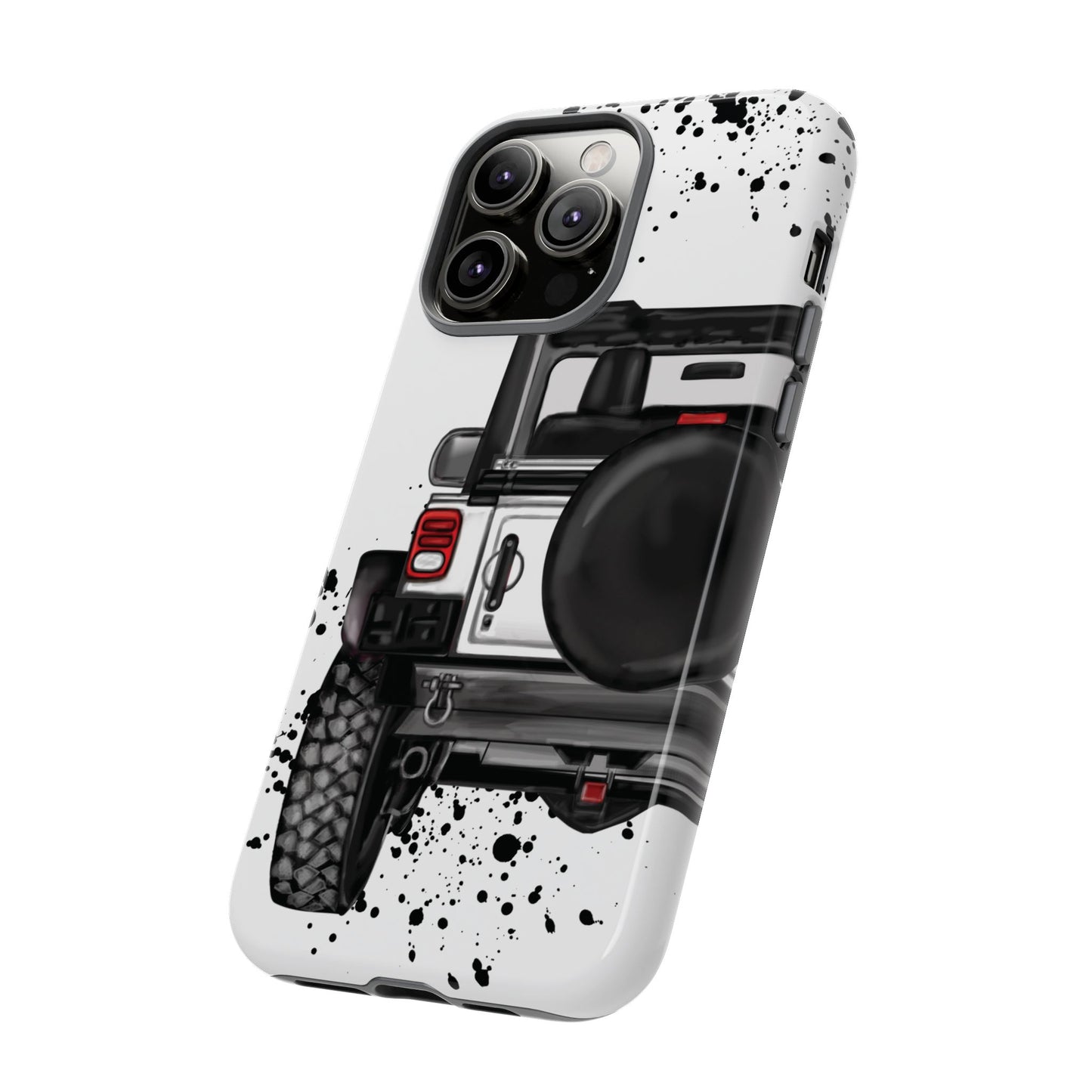 Off Road Life White Protective Case for Iphone, Google and Samsung