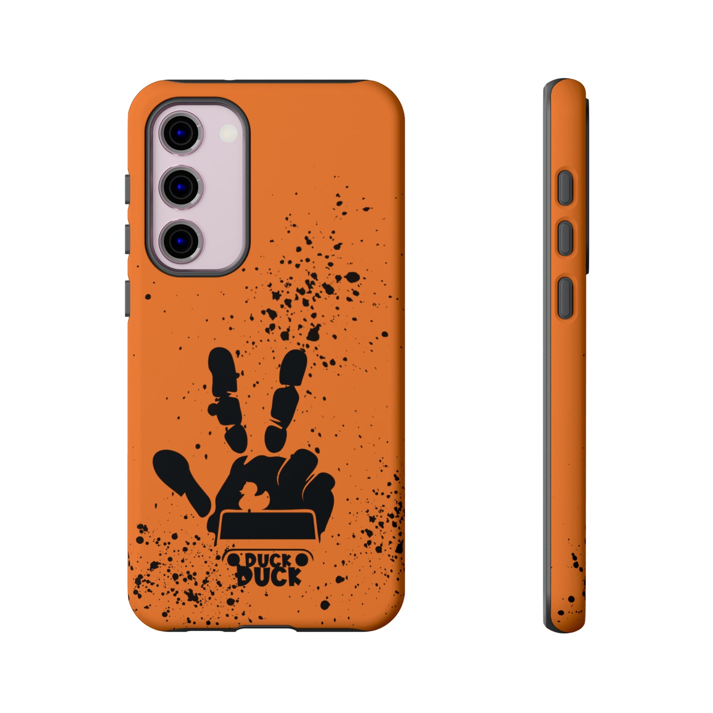 Duck Duck Orange Protective Phone Case for IPhone, Samsung and Google Phones