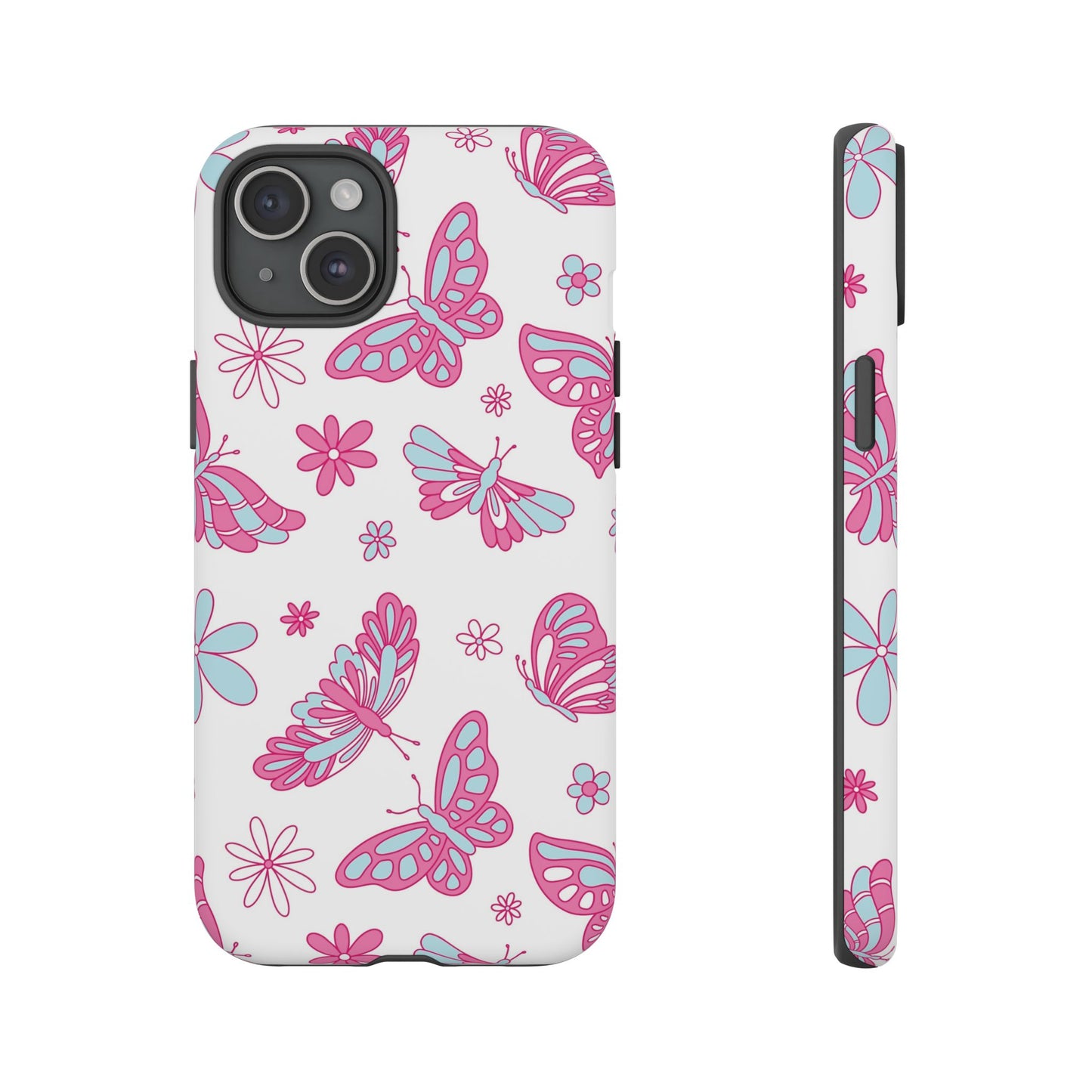 Pastel Butterflies Protective Phone Case