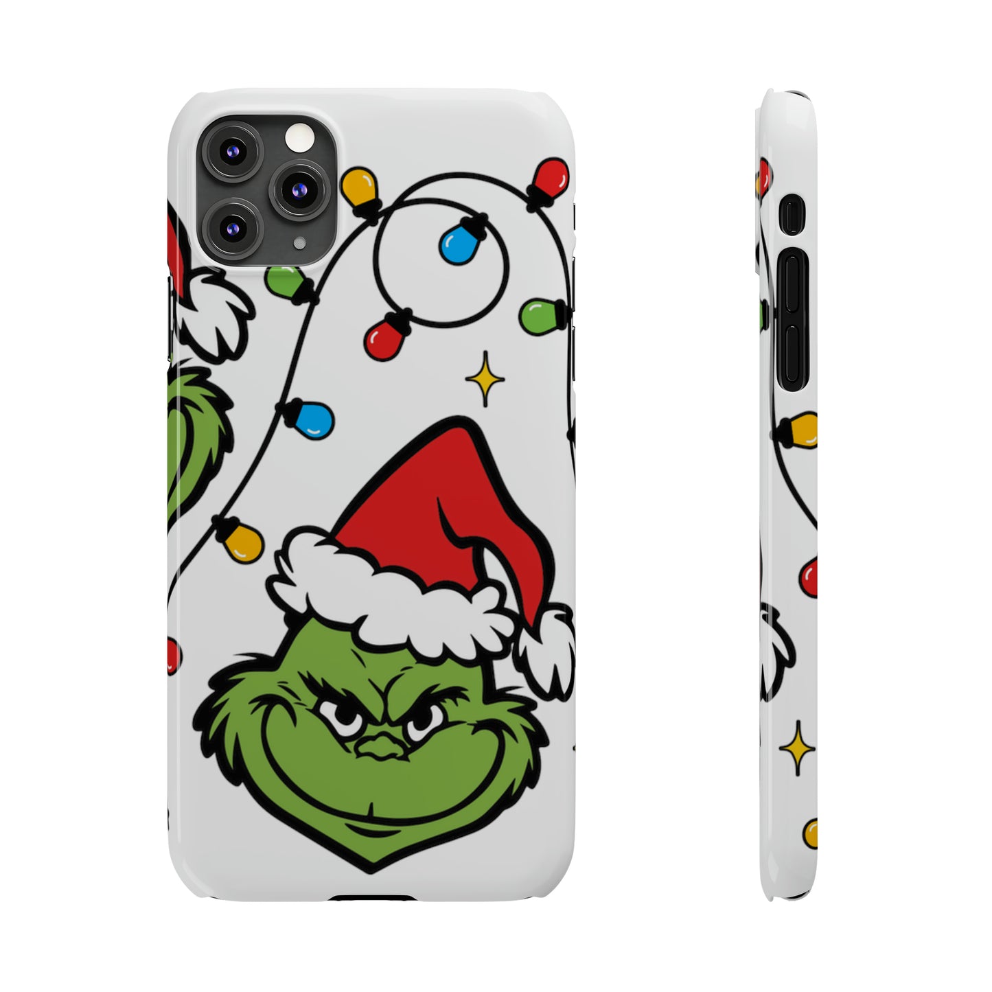 Grinchmas Lights Slim Phone Case for Iphone