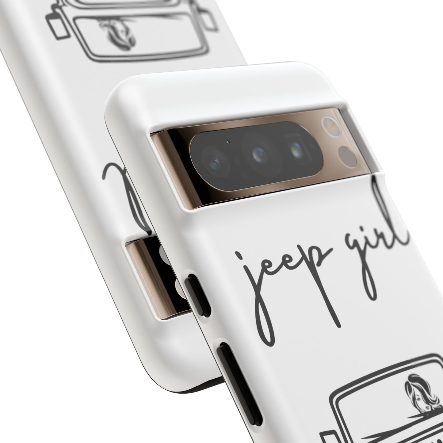 CJ Jeep Girl Phone Case