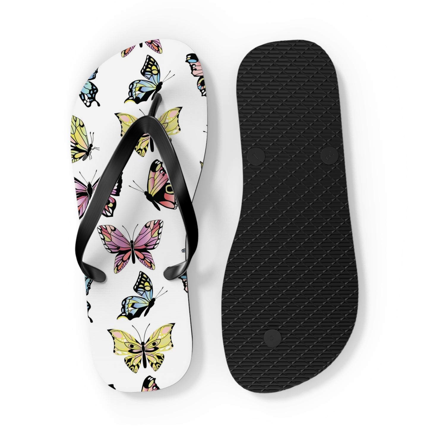 Butterfly Summer Flip Flops