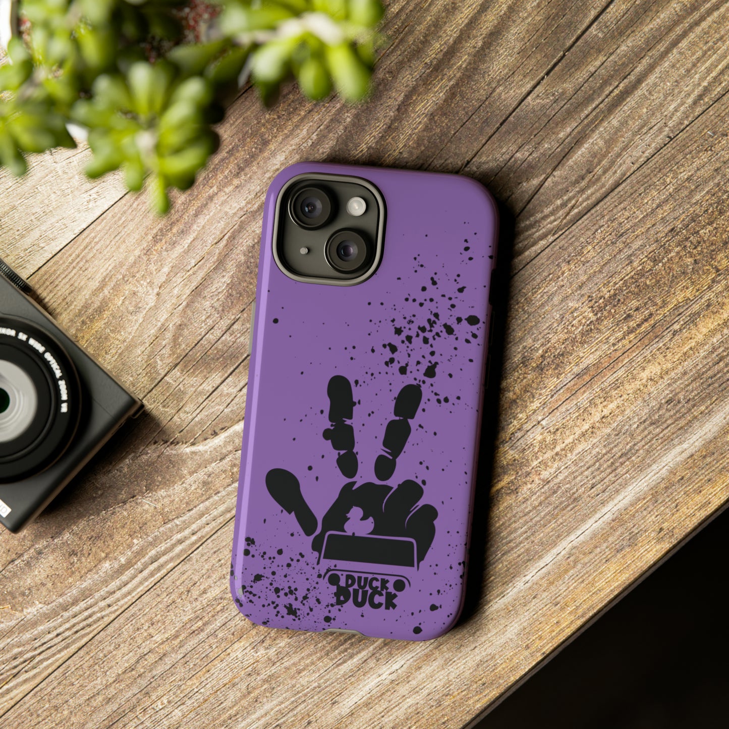 Duck Duck Purple Tough Cases