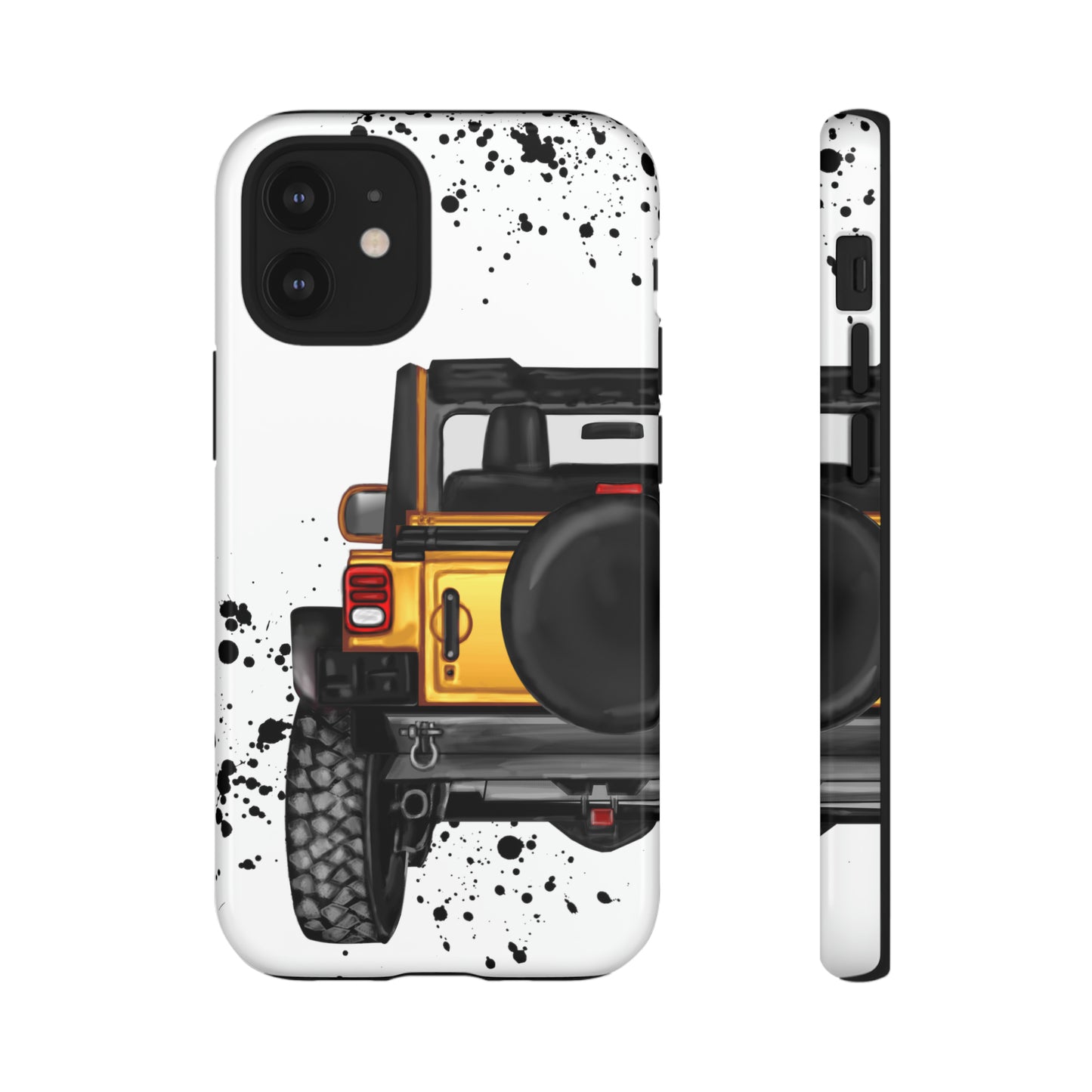 Off Road Life Yellow Protective Case for Iphone, Google and Samsung