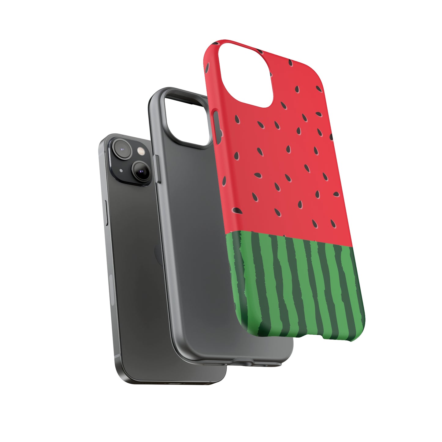 Adorable Watermelon Protective Phone Case for Google, Iphone, and Samsung Phone Cases