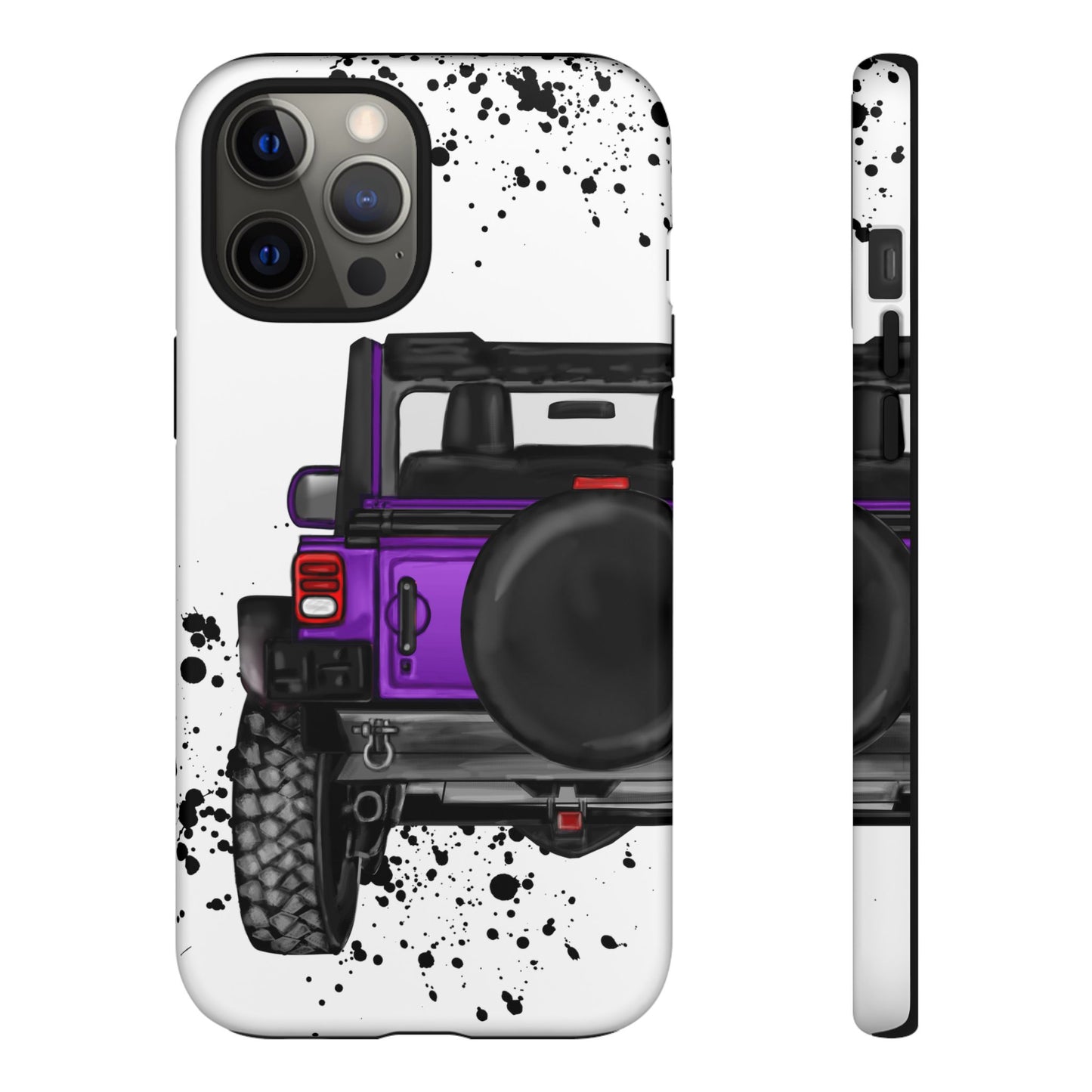 Off Road Life Purple Protective Case for Iphone, Google and Samsung