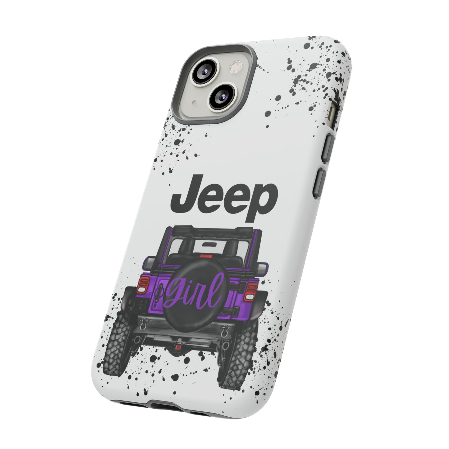 Off Road Girl Dark Purple Protective Case for Iphone, Google and Samsung Phones