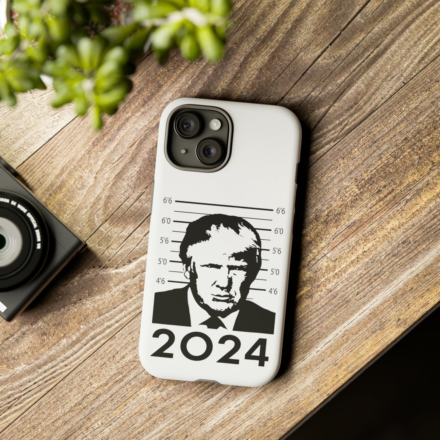 Trump Mug Shot Protective Phone Case for IPhone, Google and Samsung