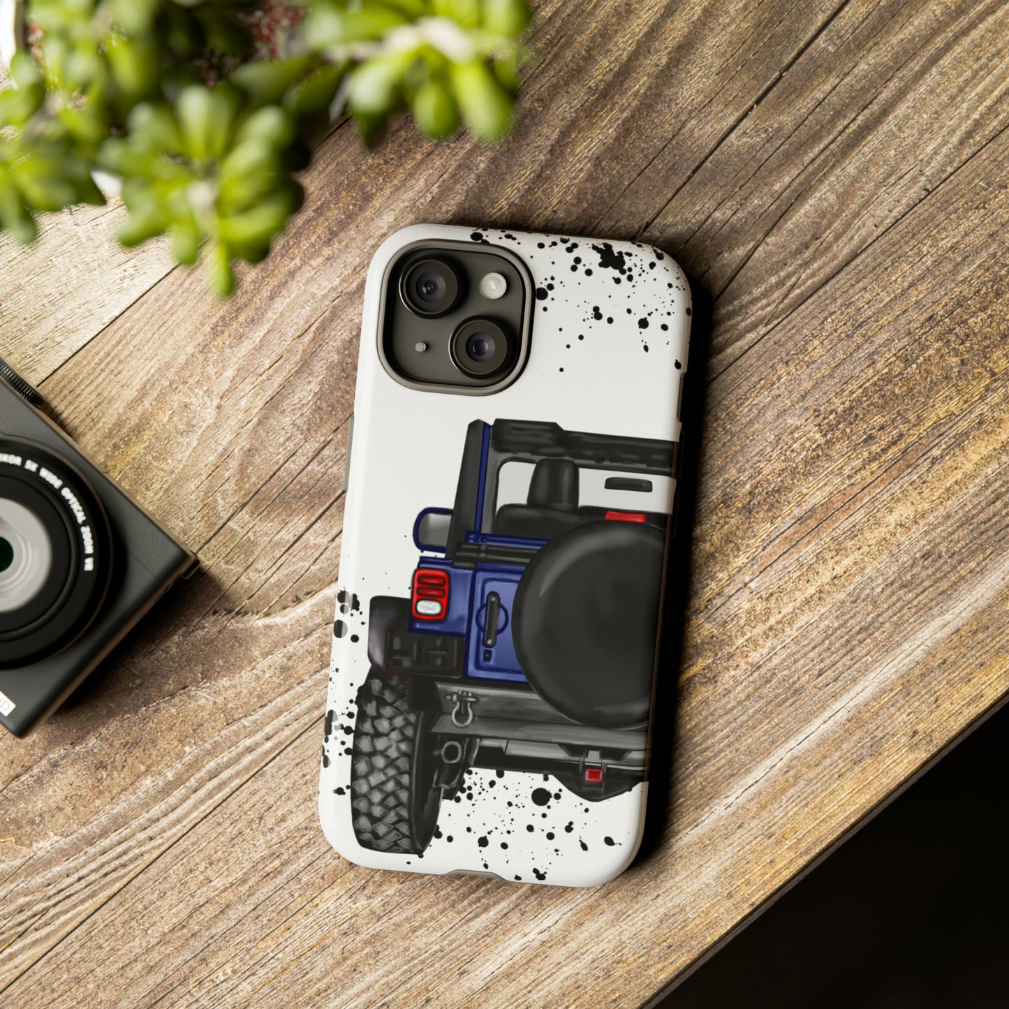 Off Road Life Dark Blue Protective Case for Iphone, Google and Samsung