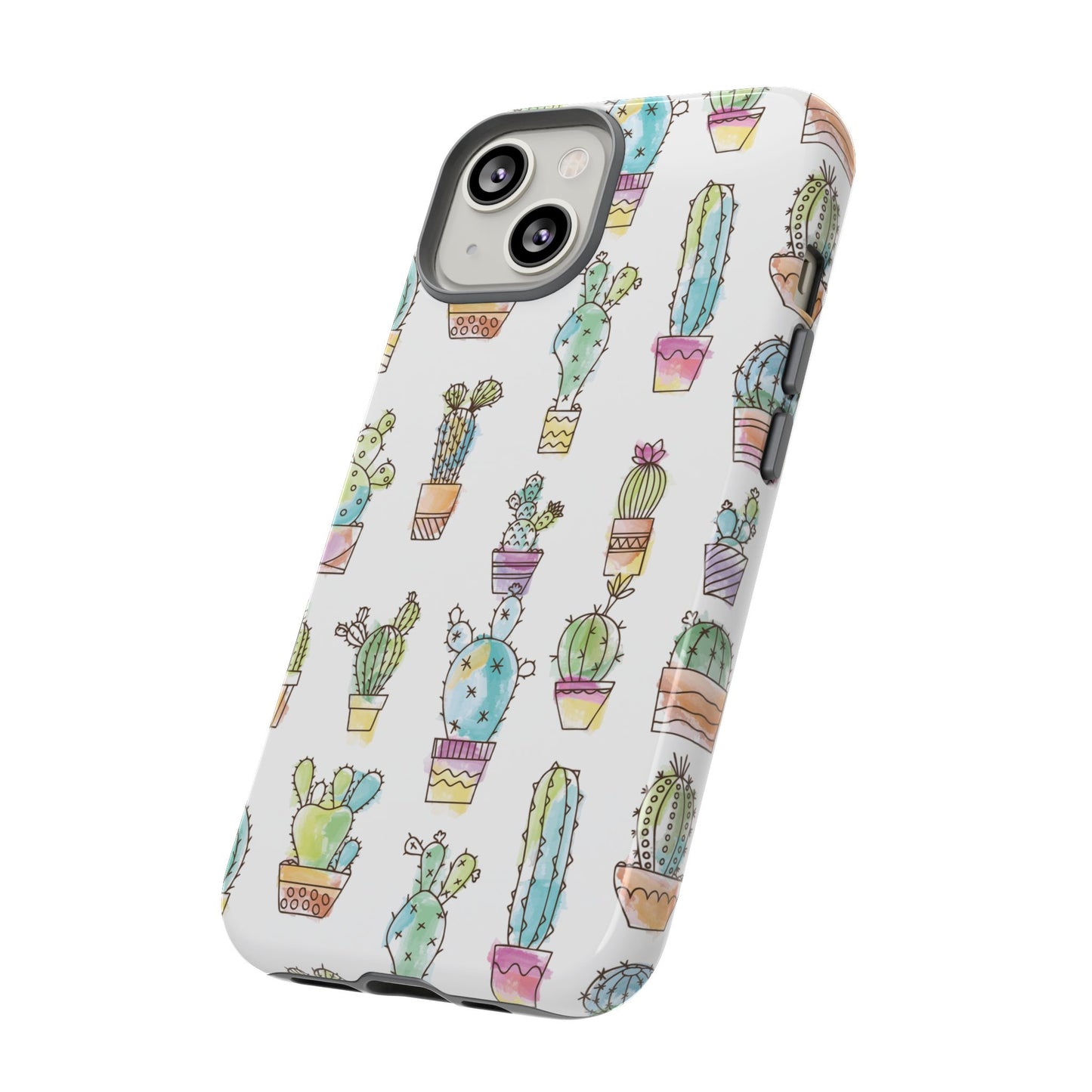 Pastel Cactus Love Phone Case