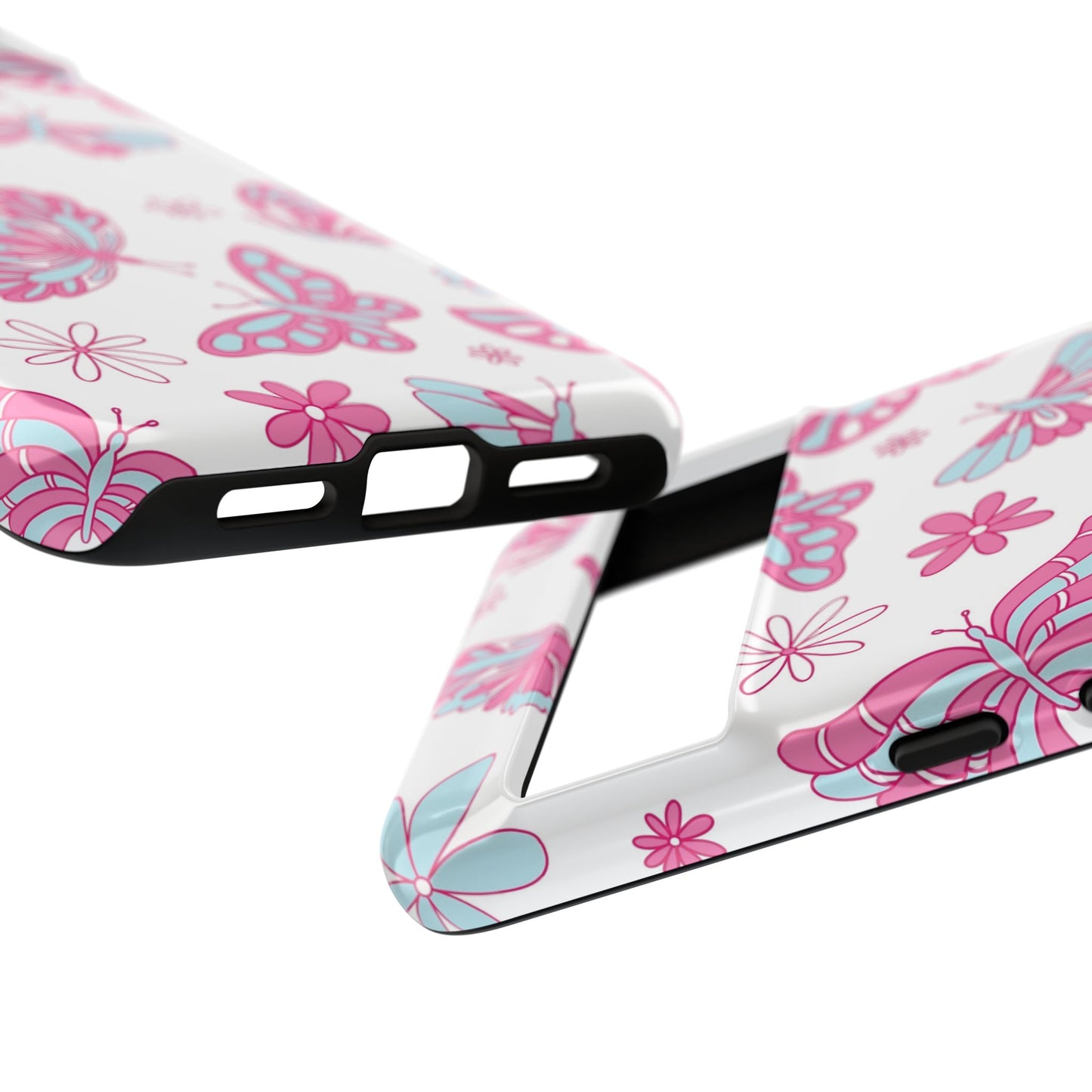 Pastel Butterflies Protective Phone Case