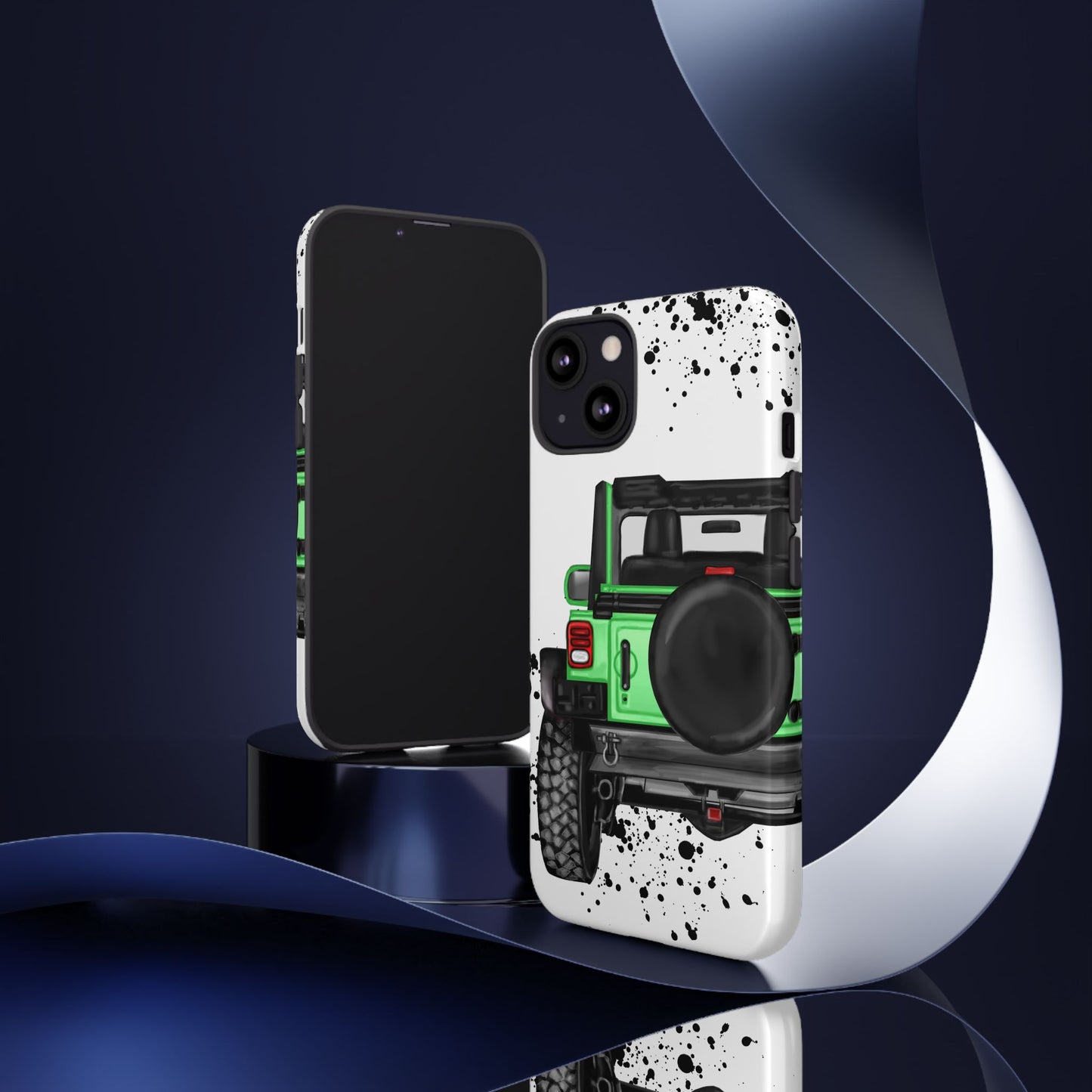 Off Road Life Green Protective Case for Iphone, Google and Samsung