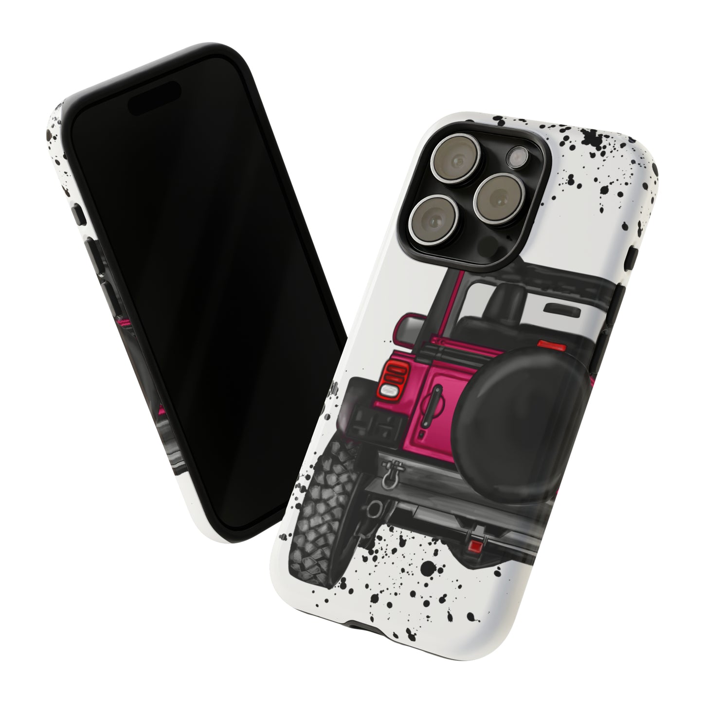 Off Road Life Dark Pink Protective Case for Iphone, Google and Samsung