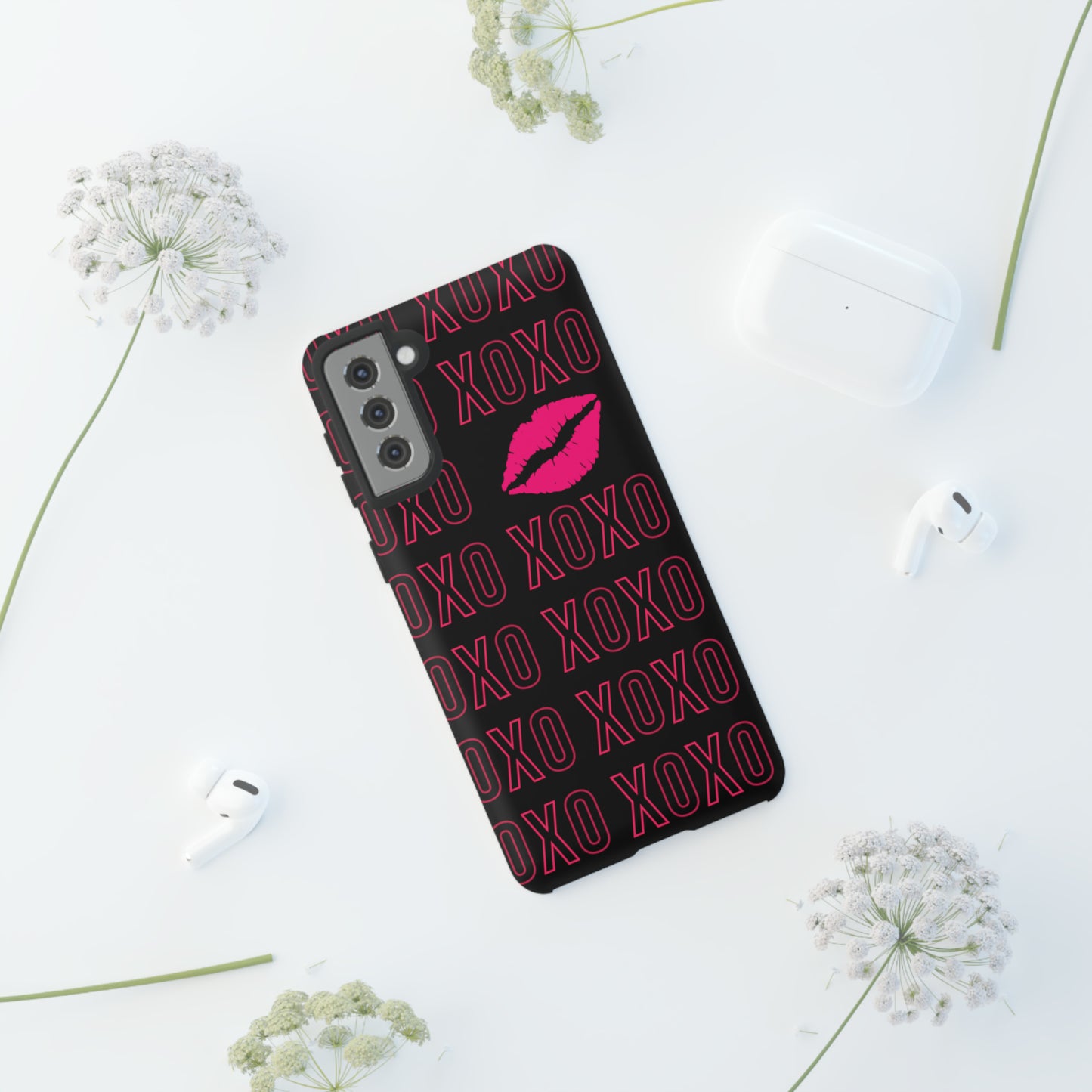 XOXO Kiss Protective Phone Case for IPhone, Samsung and Google phones