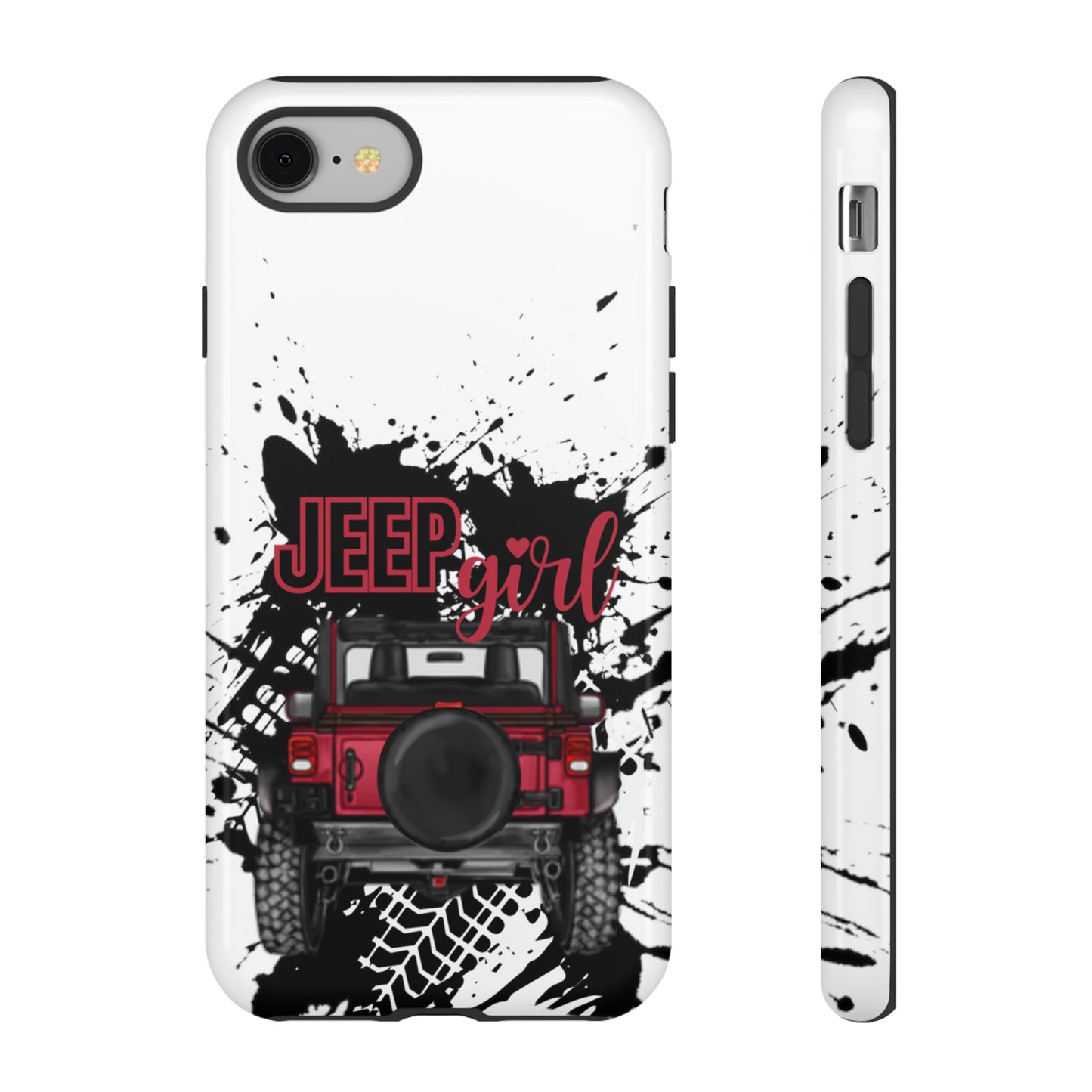 Off Road Girl Red Tough Cases