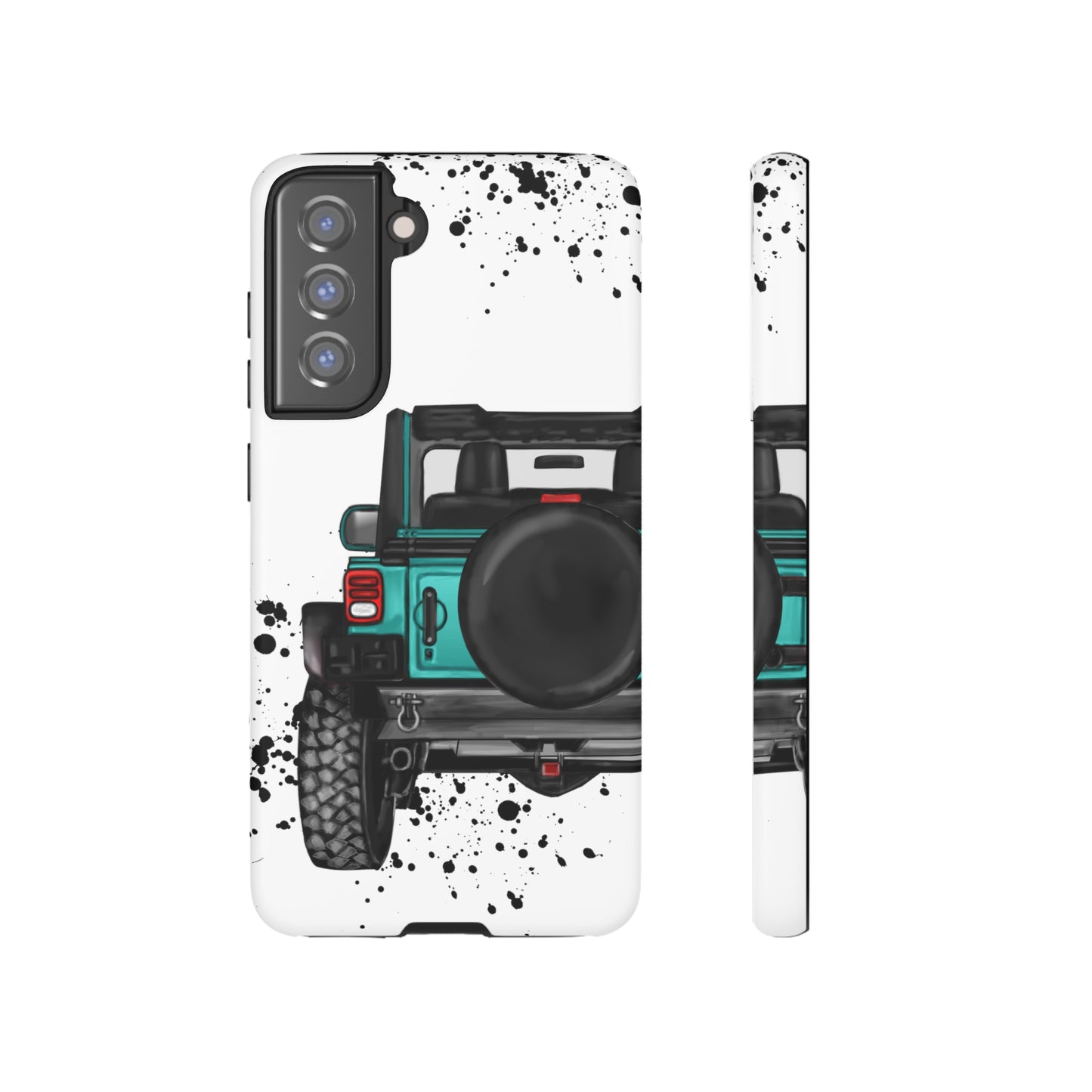 Off Road Life Turquoise Protective Case for Iphone, Google and Samsung