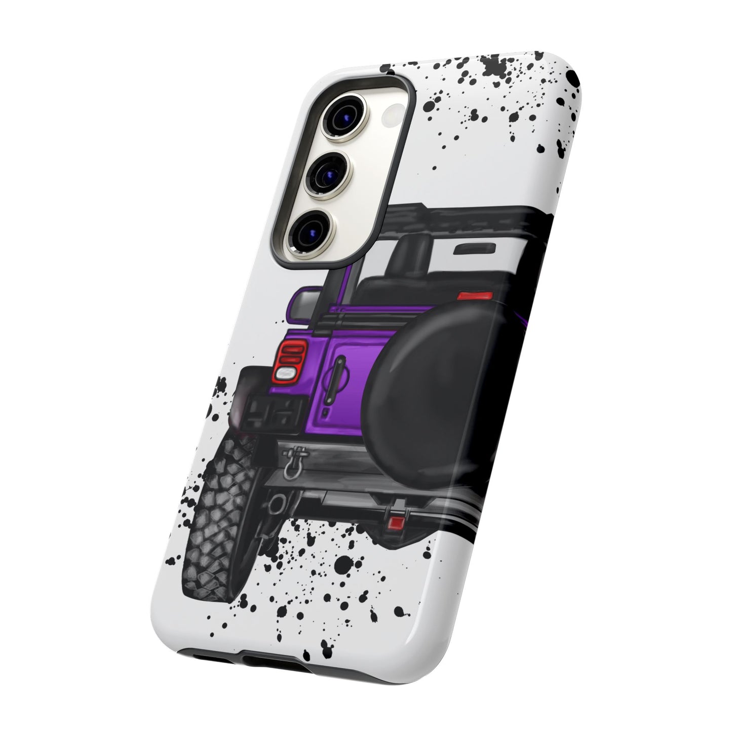 Off Road Life Purple Protective Case for Iphone, Google and Samsung
