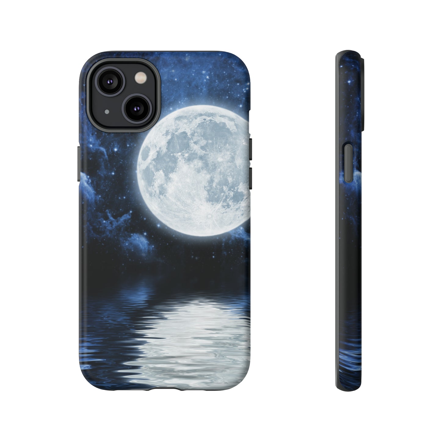 Moon Reflection Protective Phone Case for IPhone, Google and Samsung Phones