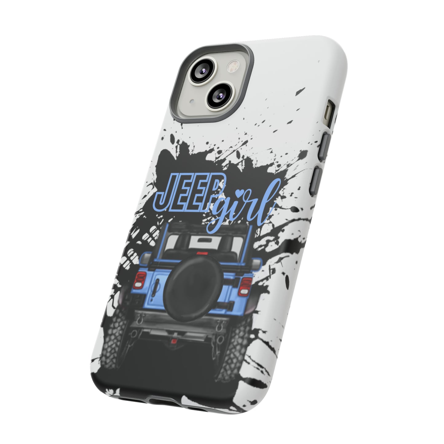 Off Road Girl Blue Tough Cases