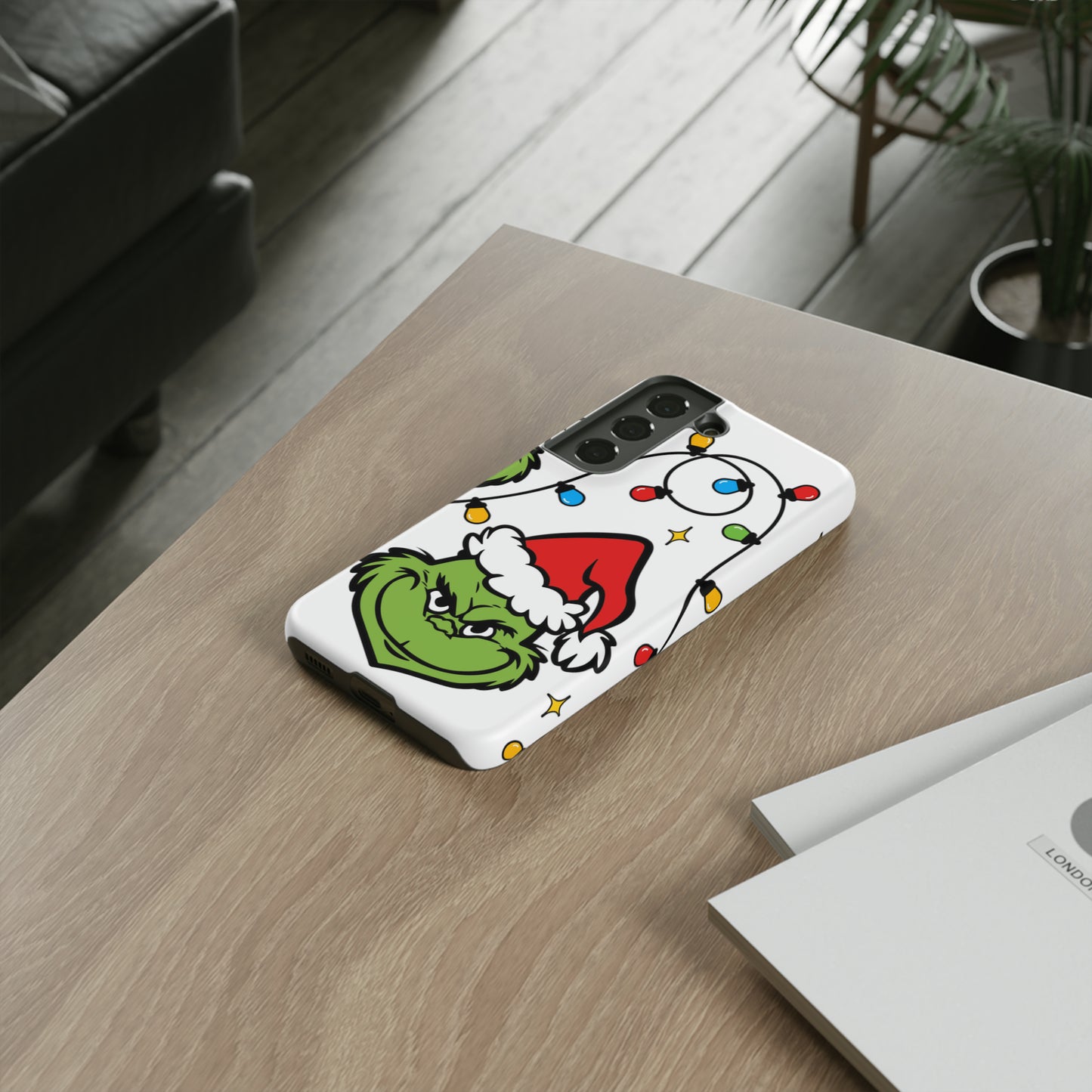 Grinchmas Lights Protective Case for IPhone, Samsung and Google Phones