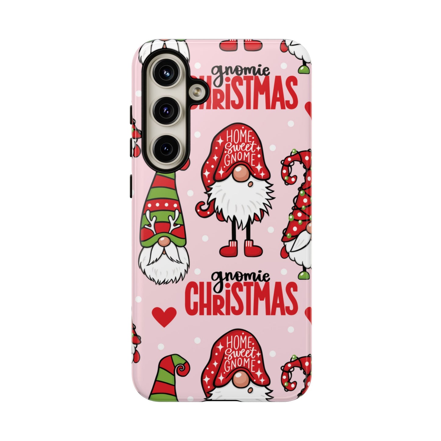 Gnomie Christmas Wrangler Protective Phone Case for Iphone, Samsung and Google Phones
