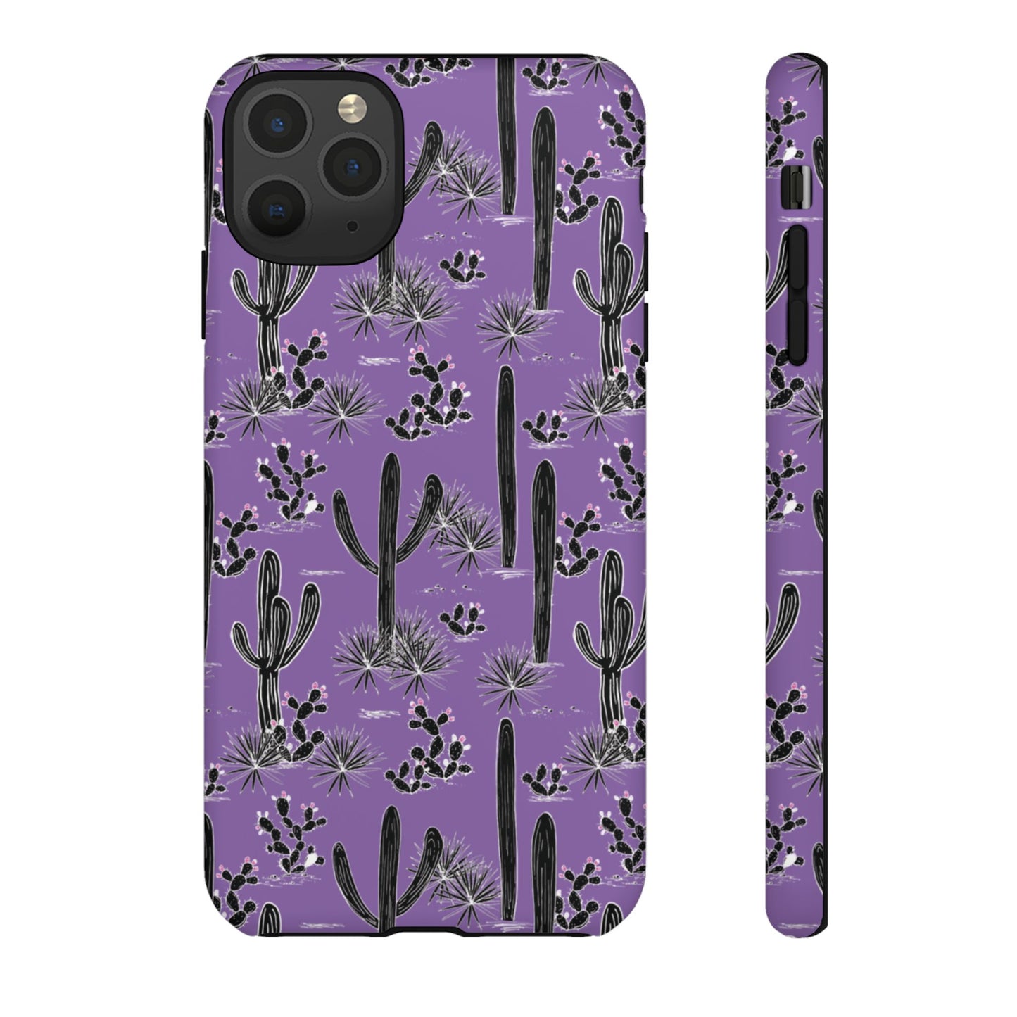 Purple Cactus Love Phone Case