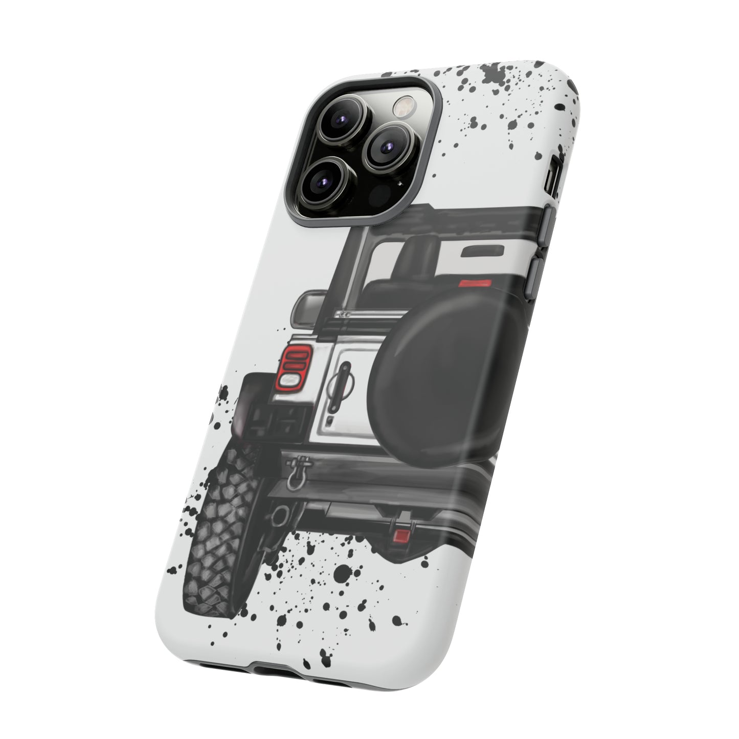 Off Road Life White Protective Case for Iphone, Google and Samsung