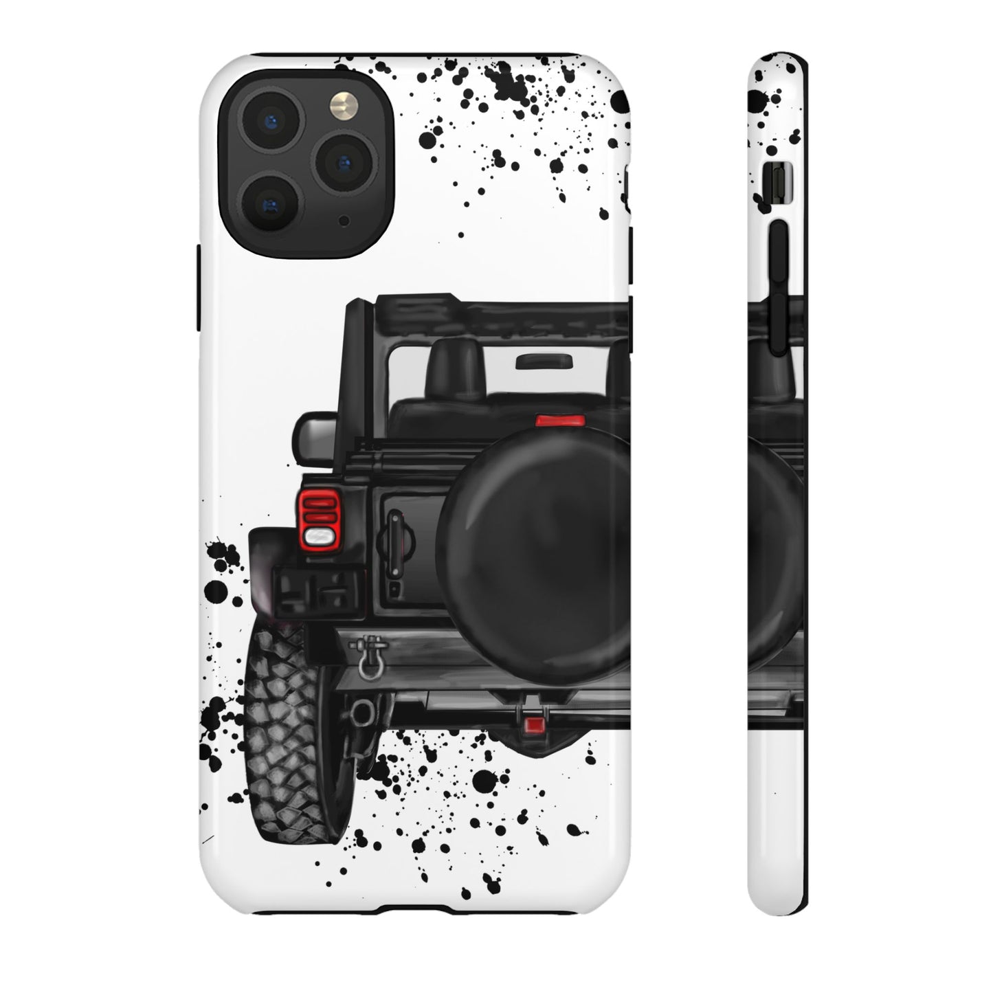 Off Road Life Black Protective Case for Iphone, Google and Samsung