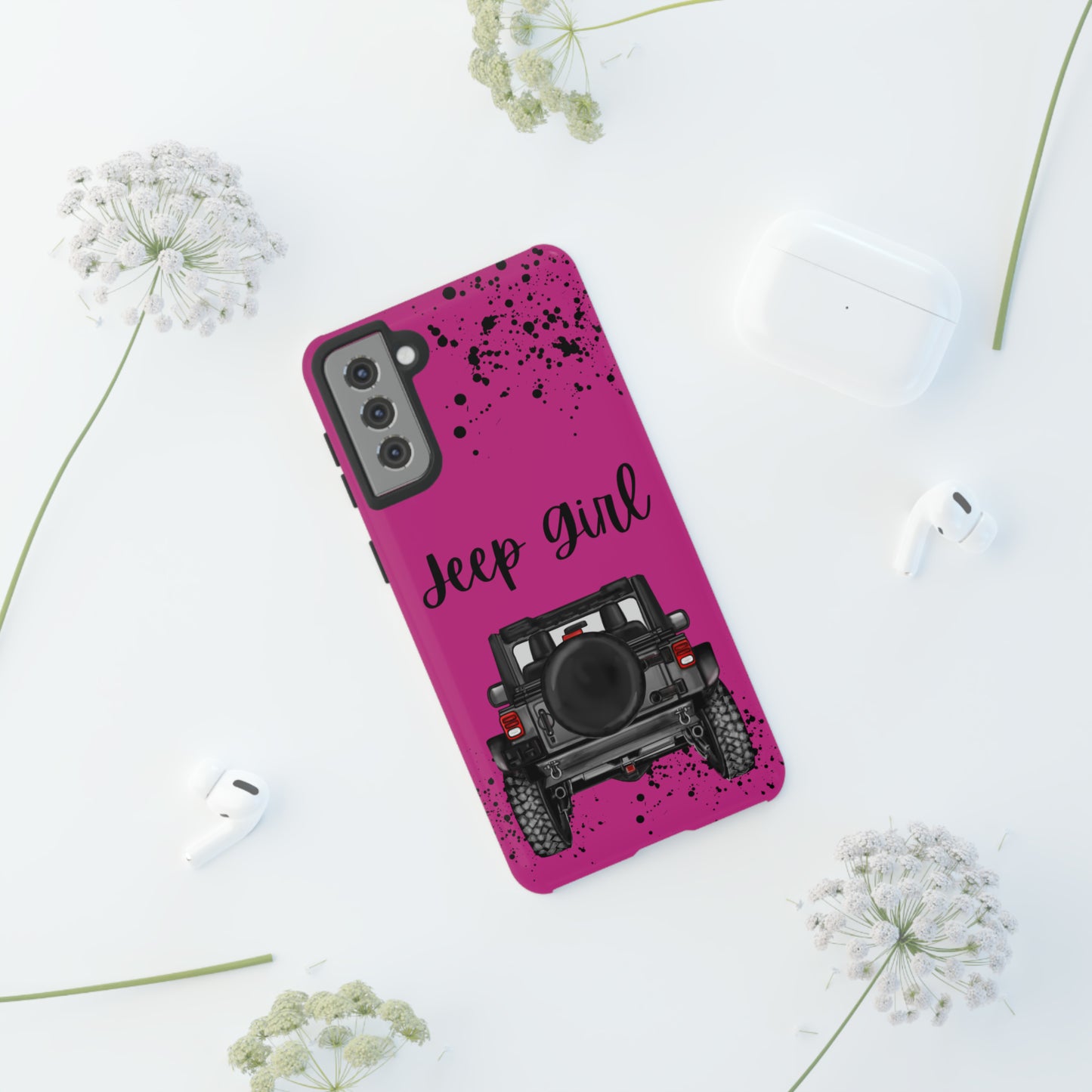 Off Road Girl Protective Phone case for Iphone, Google and Samsung phones