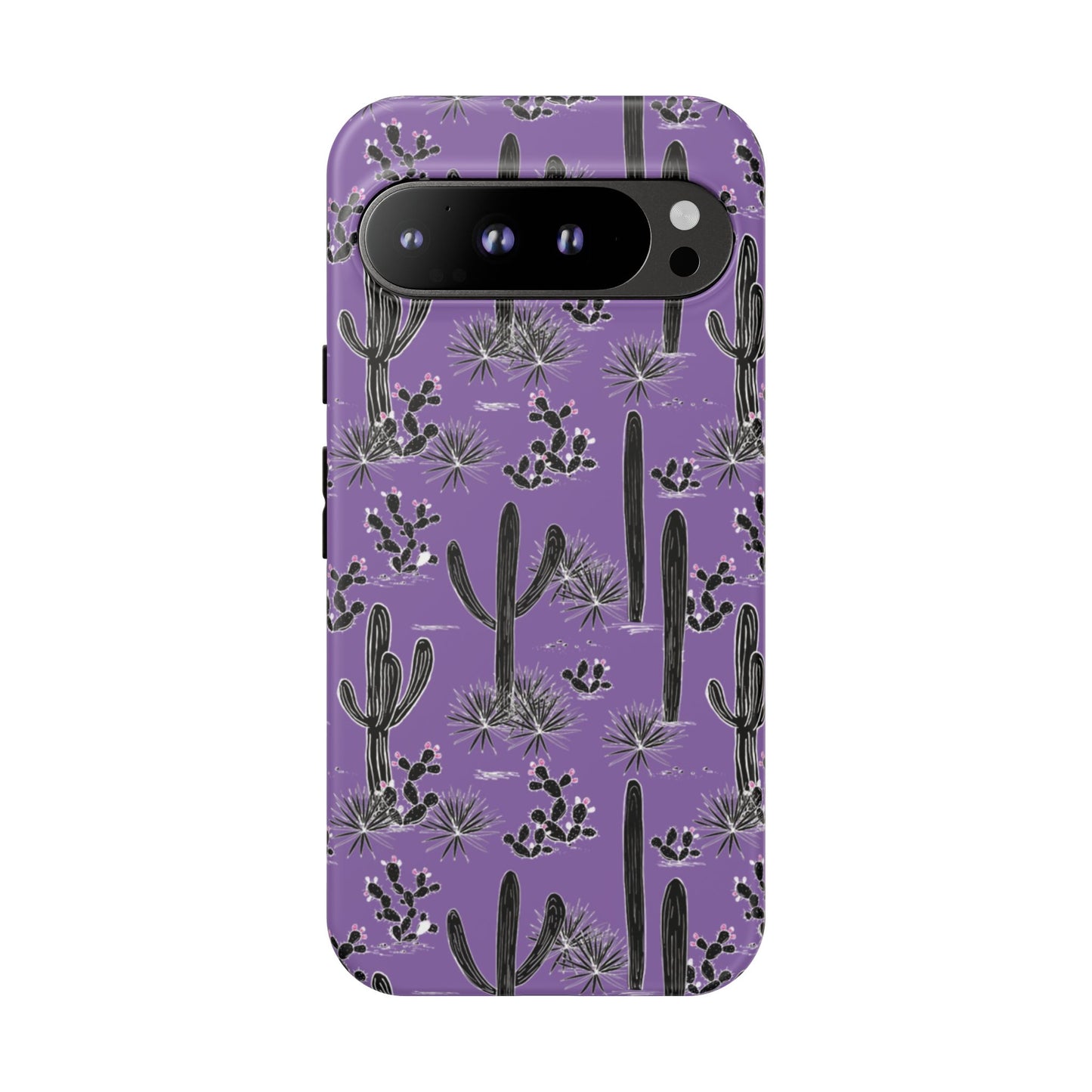 Purple Cactus Love Phone Case