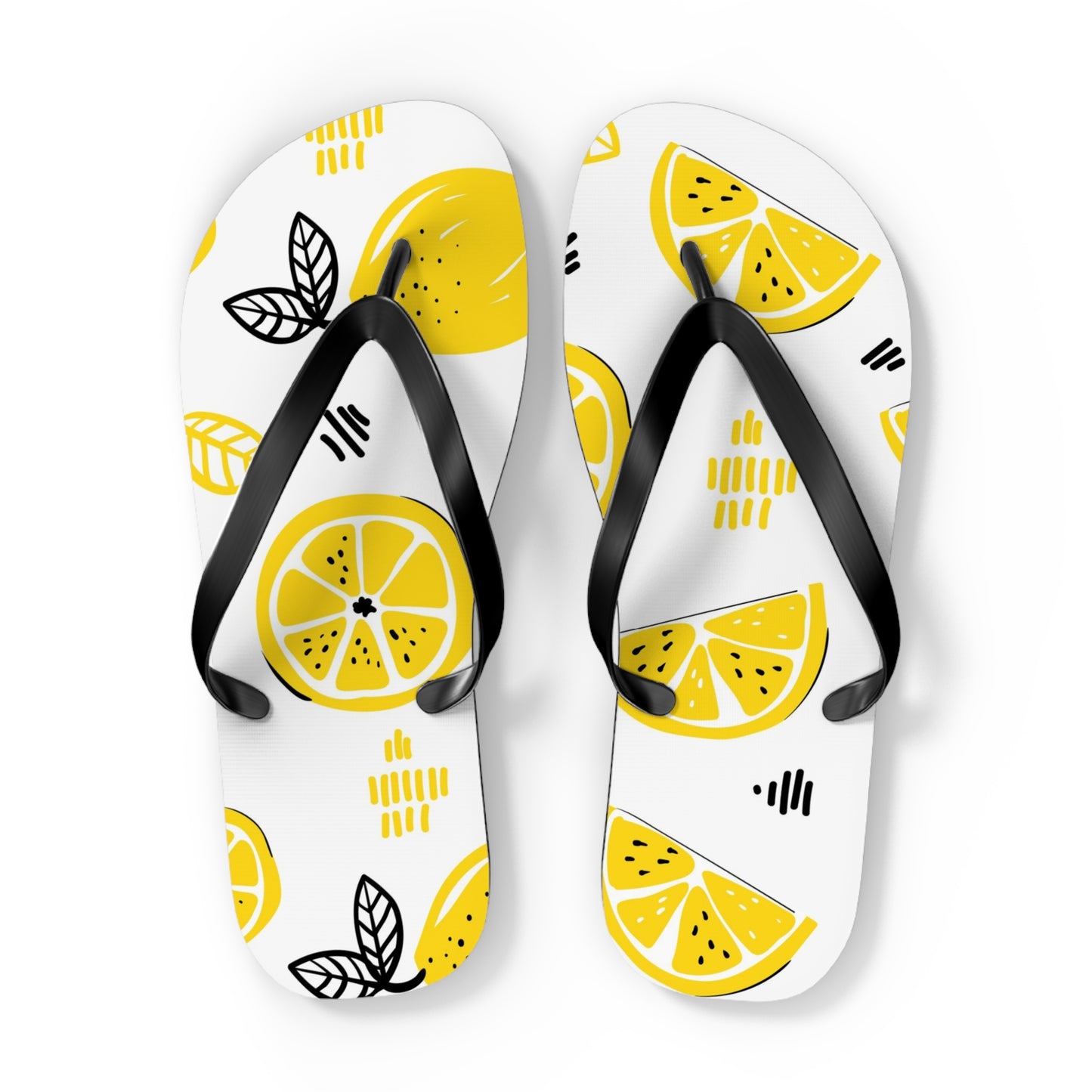 Lemon Love  Summer Flip Flops