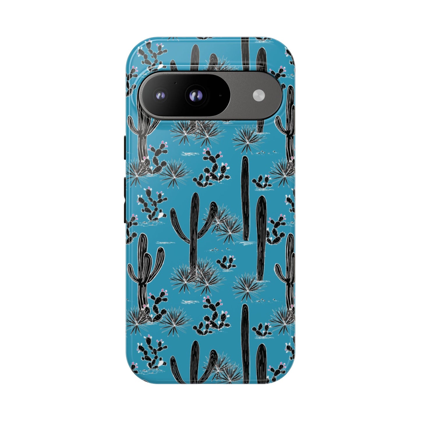 Turquoise Cactus Love Phone Case