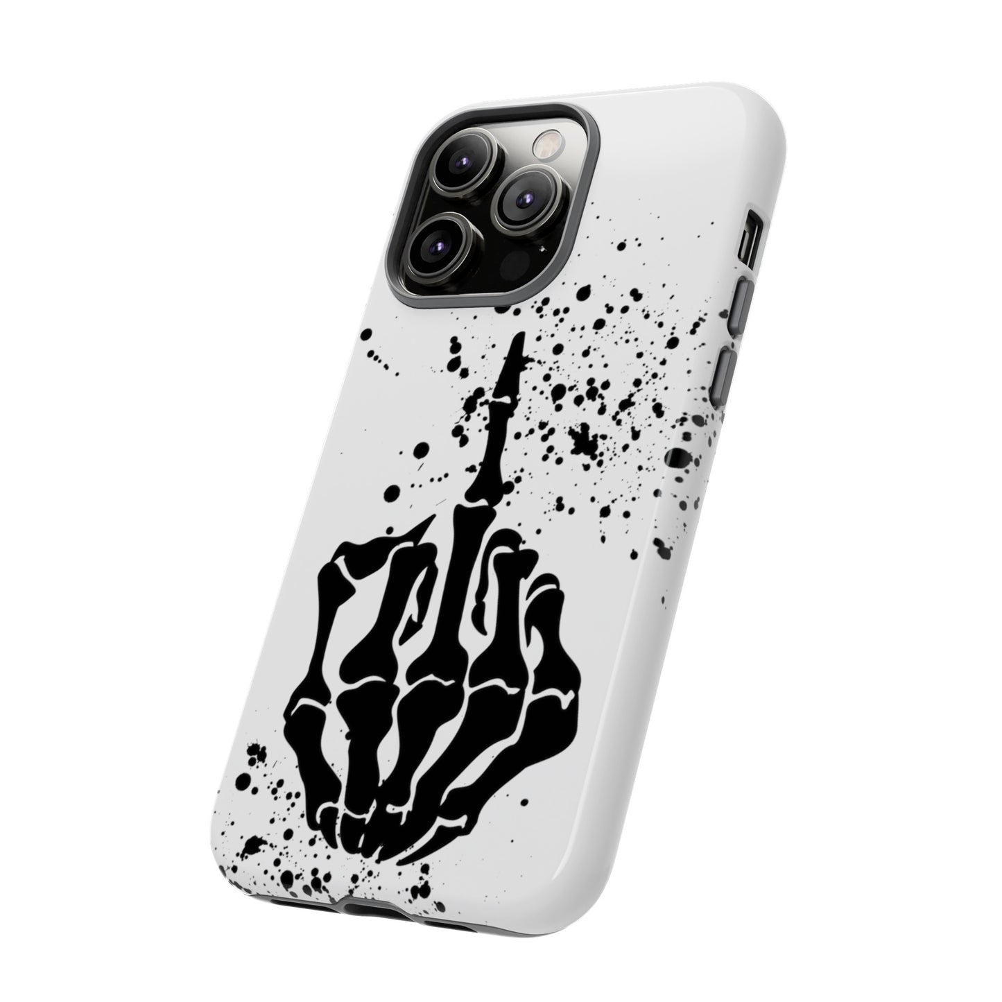 Skeleton, Finger Protective Case for Iphone, a Google and Samsung phones