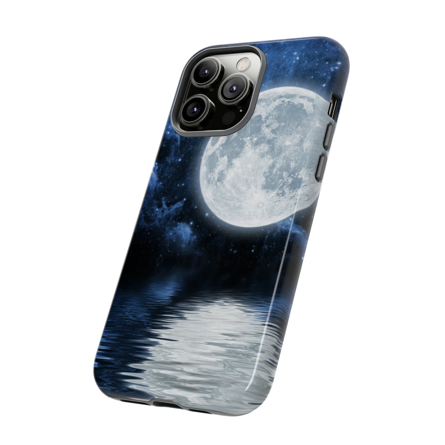 Moon Reflection Protective Phone Case for IPhone, Google and Samsung Phones